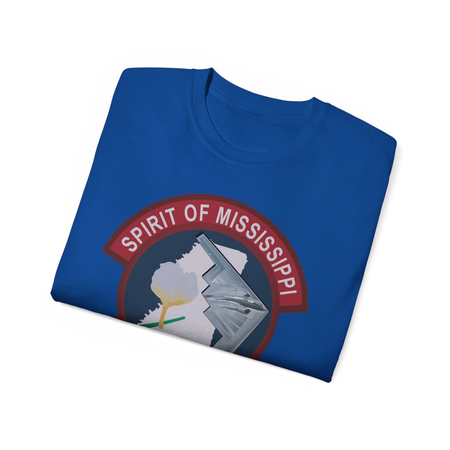 Unisex Ultra Cotton Tee - USAF - B2 - Spirit of Mississippi - Stealth Bomber wo txt X 300