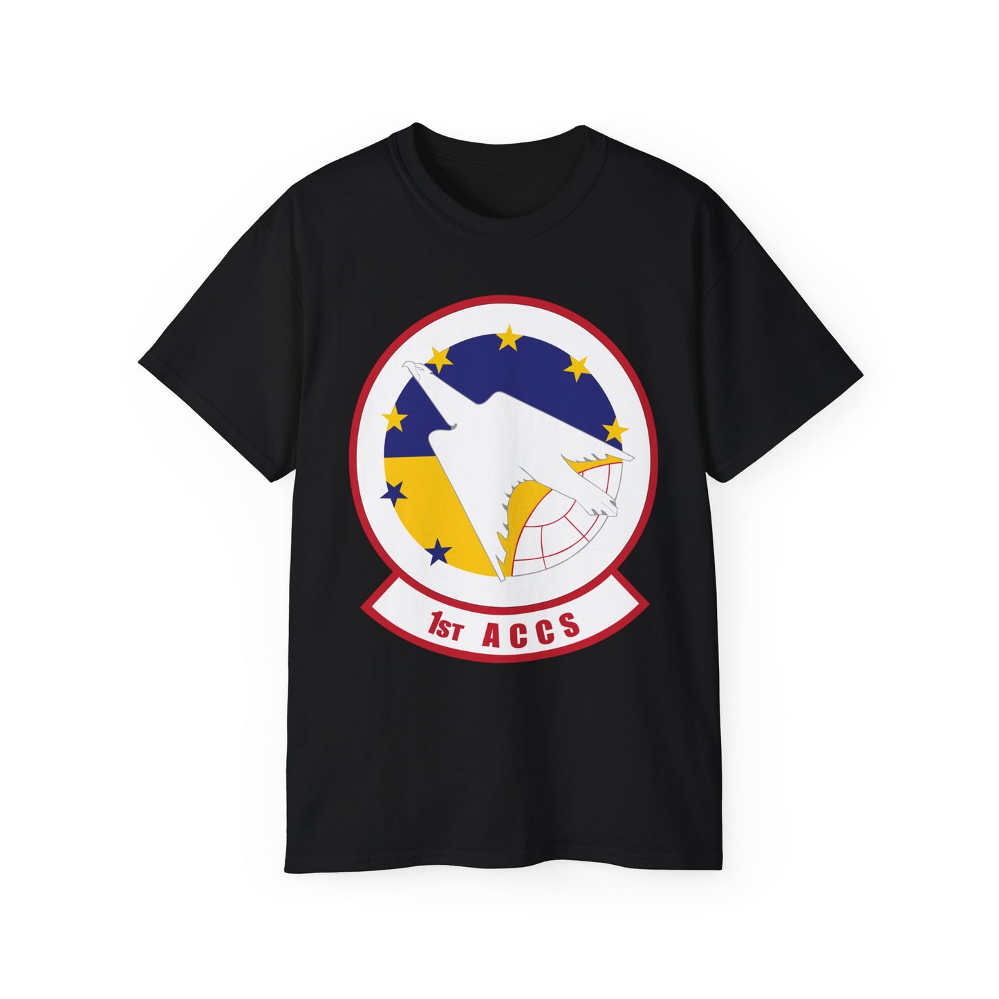 Unisex Ultra Cotton Tee - USAF - 1st Airborne Command Control Squadron (ACC) wo txt X 300