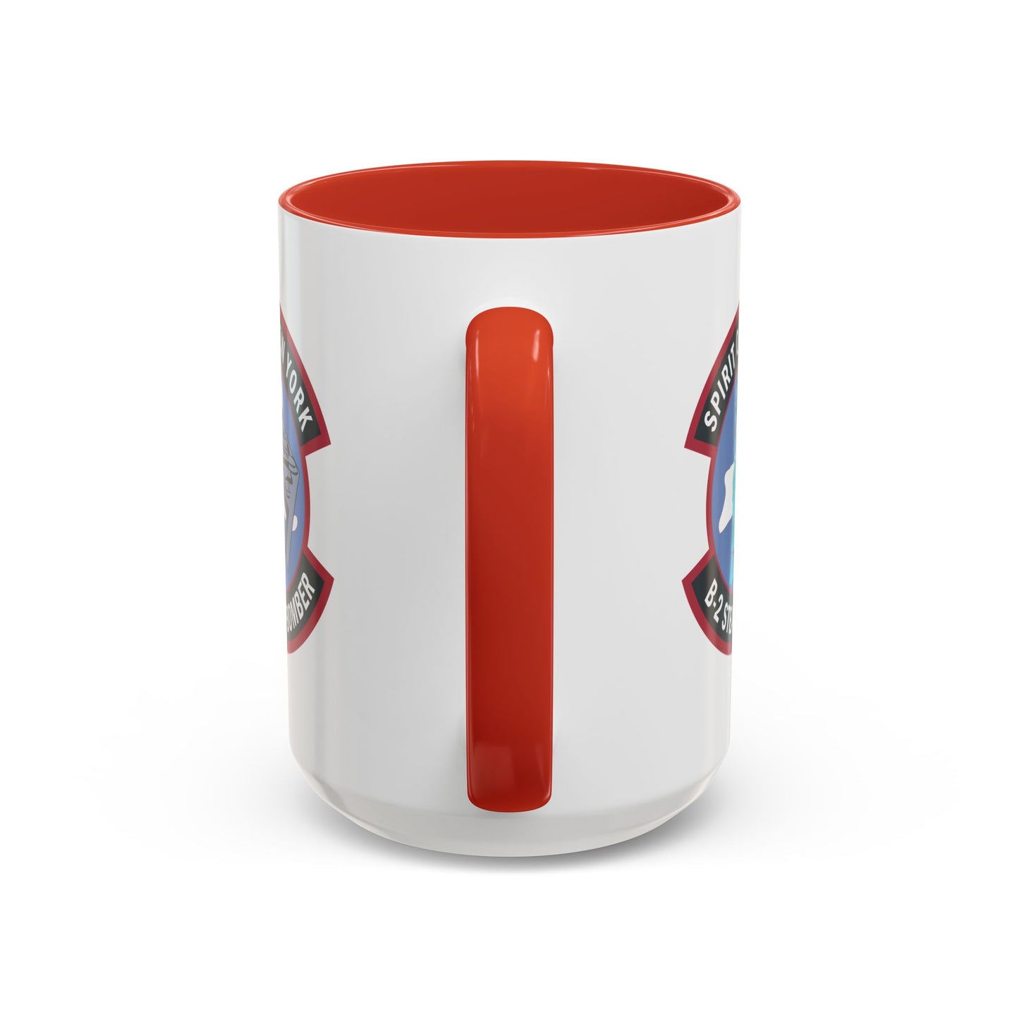 Accent Coffee Mug (11oz & 15oz) - USAF - B2 - Spirit of New York - Stealth Bomber wo txt X 300