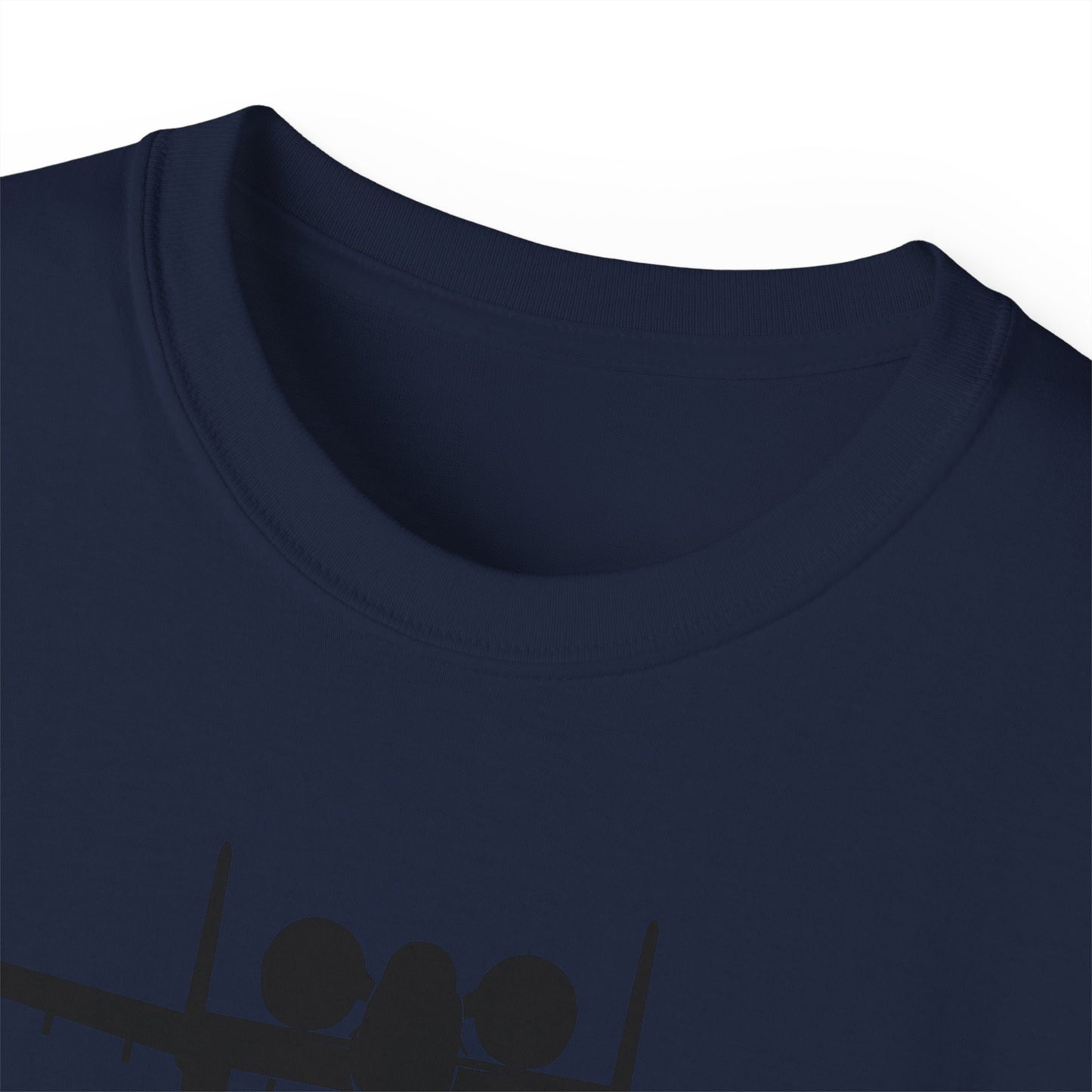 Unisex Ultra Cotton Tee - Aircraft - USAF - A-10 Thunderbolt II - Front - Silhouette X 300