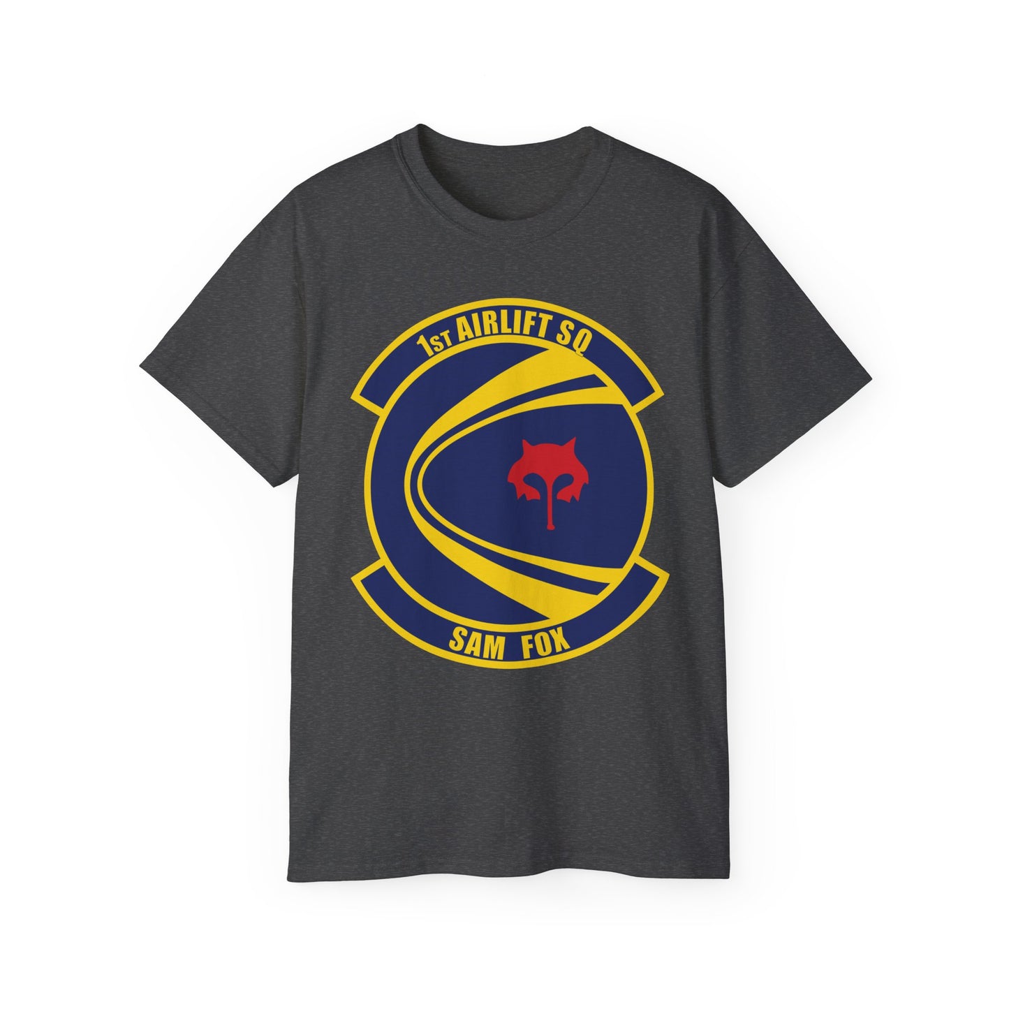 Unisex Ultra Cotton Tee - USAF - 1st Airlift Squadron wo txt X 300