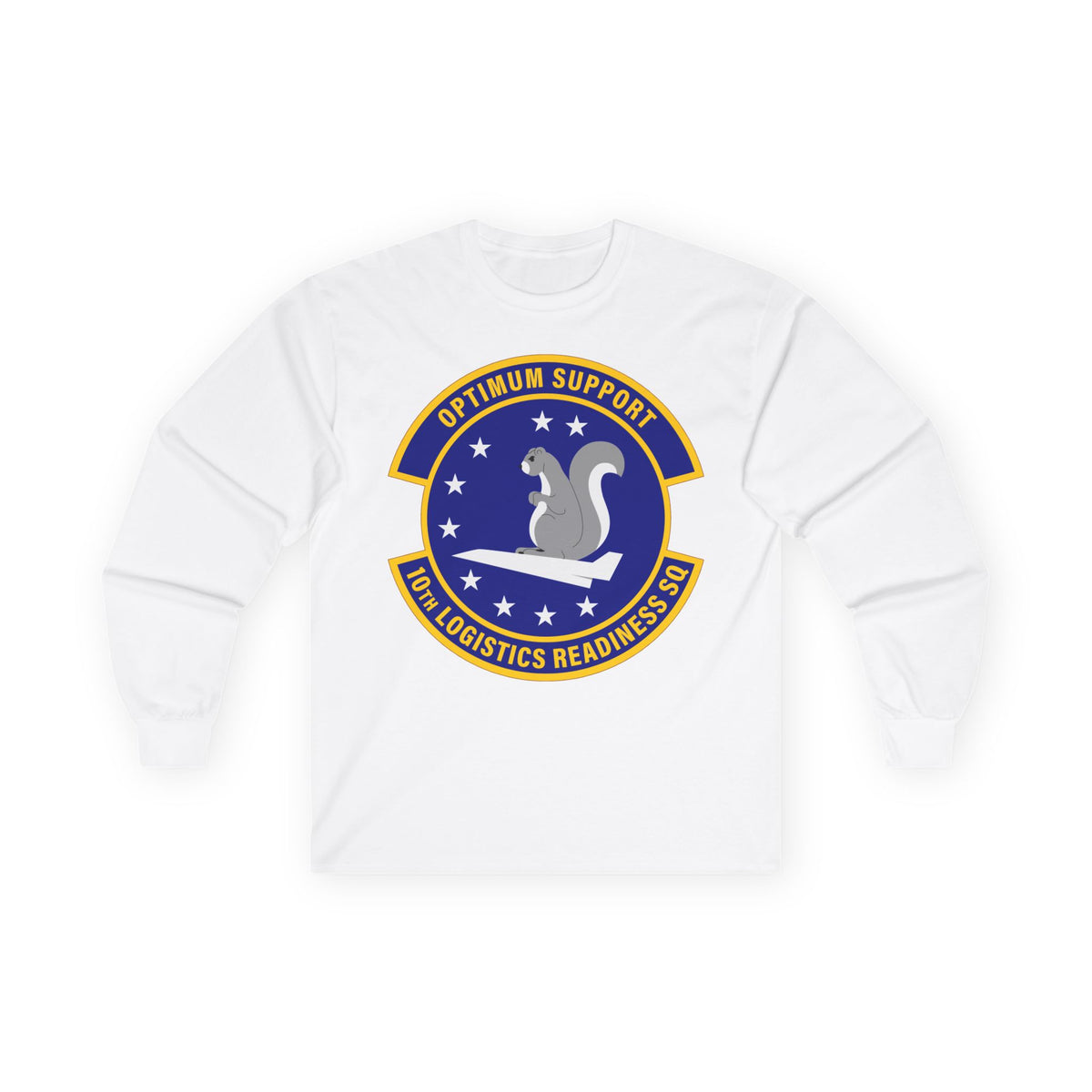 Unisex Ultra Cotton Long Sleeve Tee - USAF - 10th Logistics Readiness Squadron wo txt