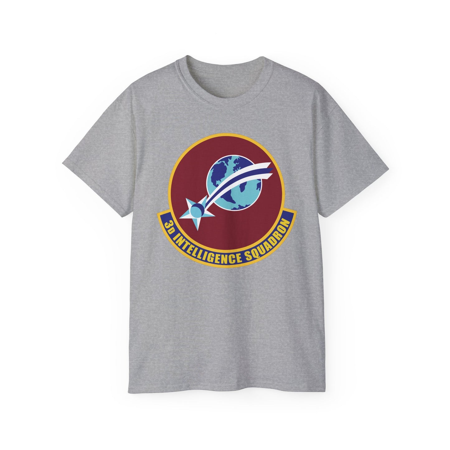 Unisex Ultra Cotton Tee - USAF - 3rd Intelligence Squadron wo txt