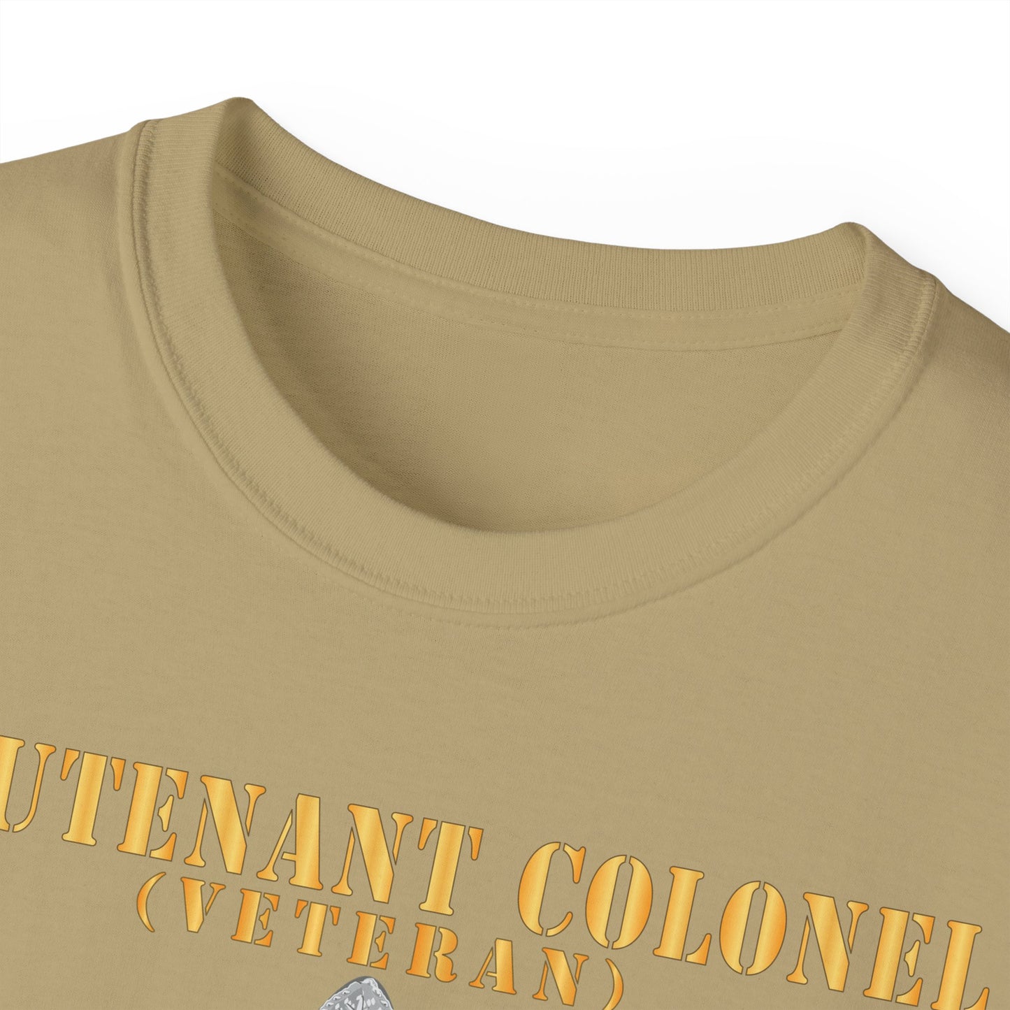 Unisex Ultra Cotton Tee - USAF - Lieutenant Colonel - LTC - Veteran - Flat - TM X 300