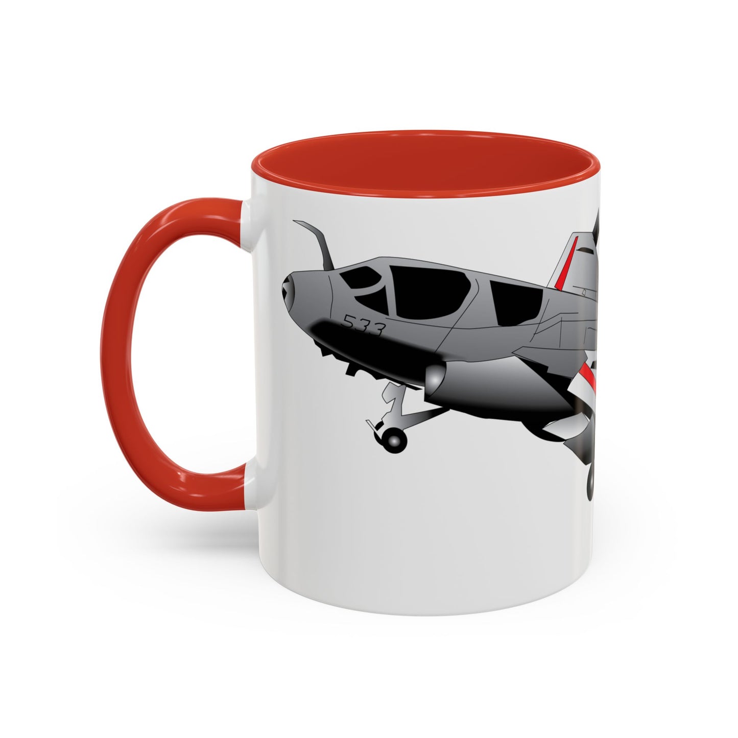 Accent Coffee Mug (11oz & 15oz) - Aircraft - Navy - A-6A Intruder X 300