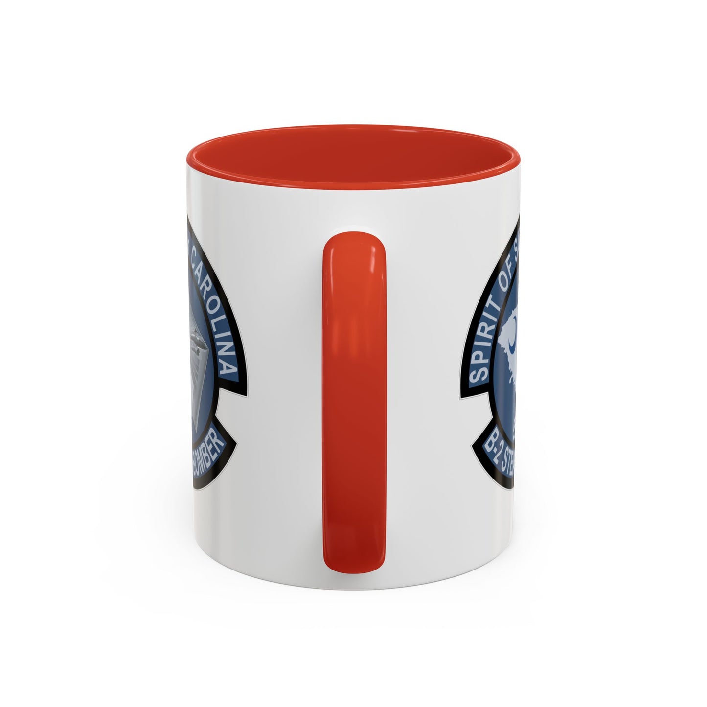 Accent Coffee Mug (11oz & 15oz) - USAF - B2 - Spirit of South Carolina Stealth Bomber wo Txt X 300