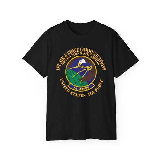 Unisex Ultra Cotton Tee - USAF - 1st Air & Space Communications Operations Sq X 300