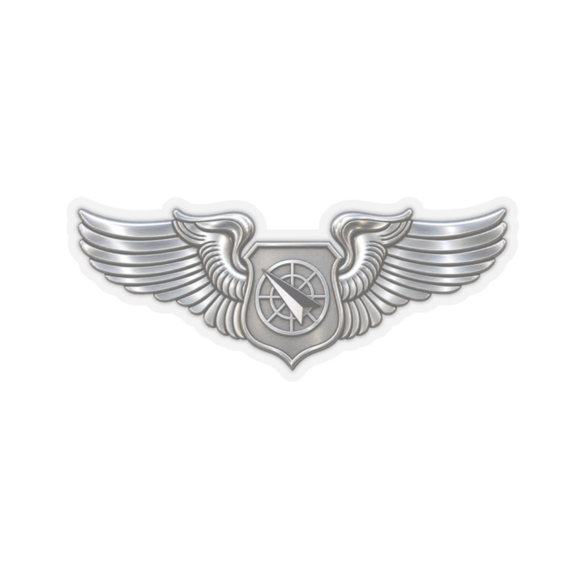 Kiss-Cut Stickers - USAF - Air Battle Manager Badge wo txt - 3D - Enhanced