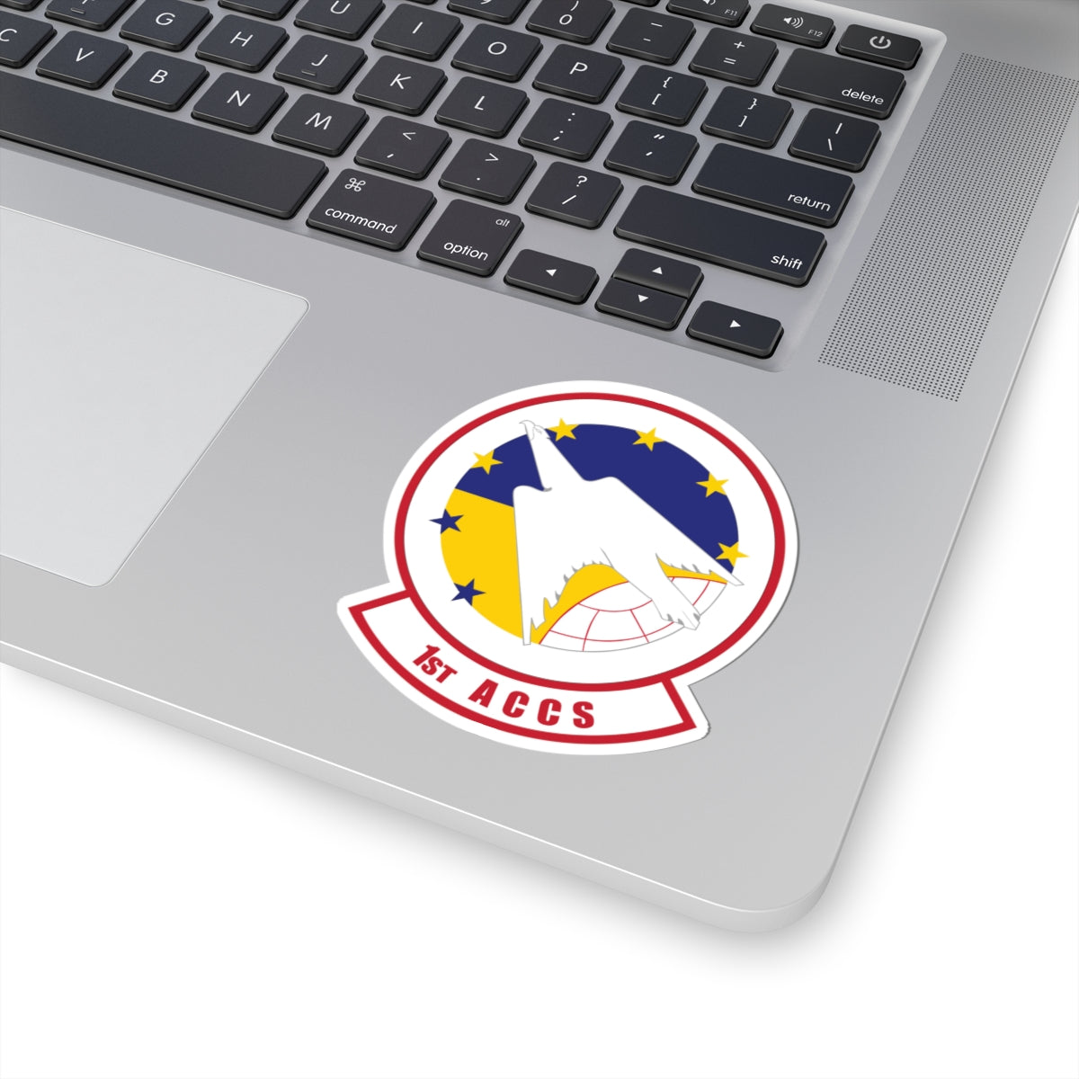 Kiss-Cut Stickers - USAF - 1st Airborne Command Control Squadron (ACC) wo txt X 300