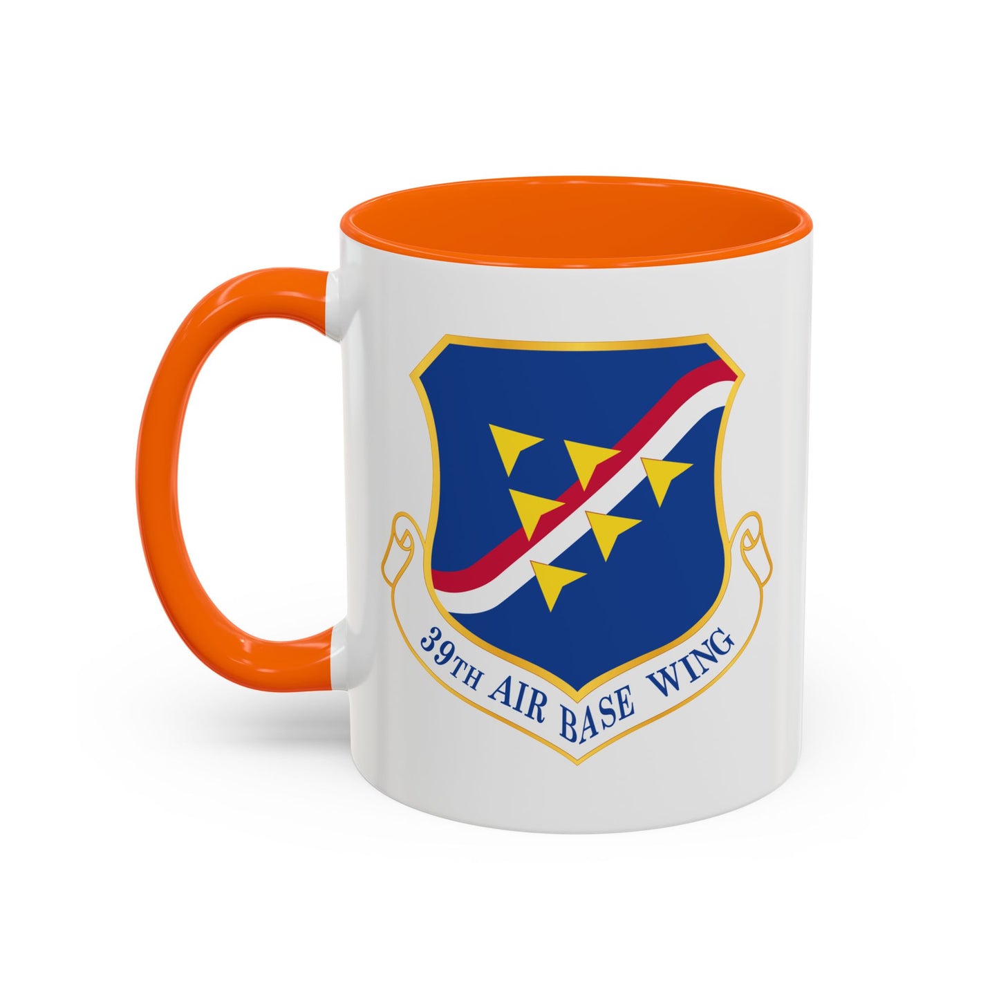Accent Coffee Mug (11oz & 15oz) - USAF - 39th Airbase Wing wo Txt