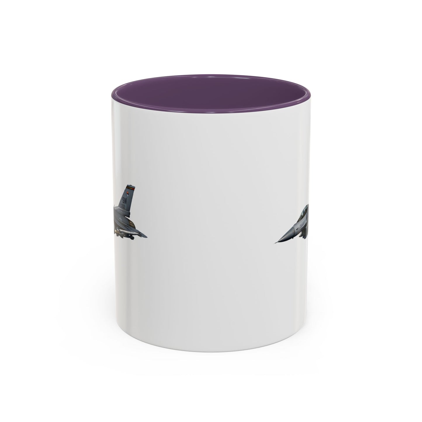 Accent Coffee Mug (11oz & 15oz) - USAF - F-16 Fighting Falcon wo txt X 300