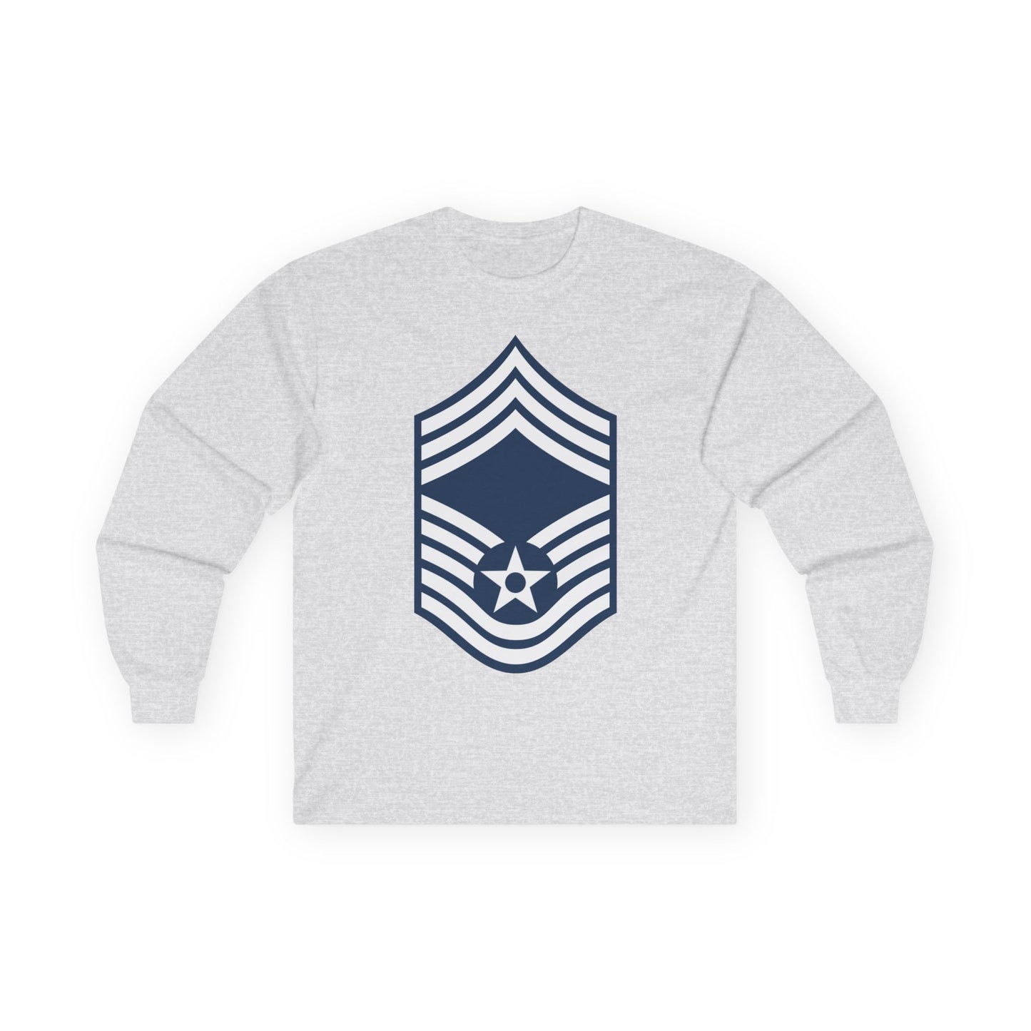 Unisex Ultra Cotton Long Sleeve Tee - USAF - Chief Master Sergeant (E9a) - 2020