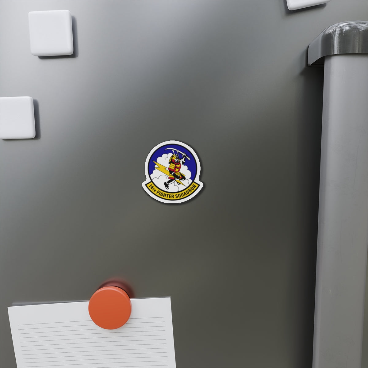 Die-Cut Magnet - USAF - 14th Fighter Squadron wo txt