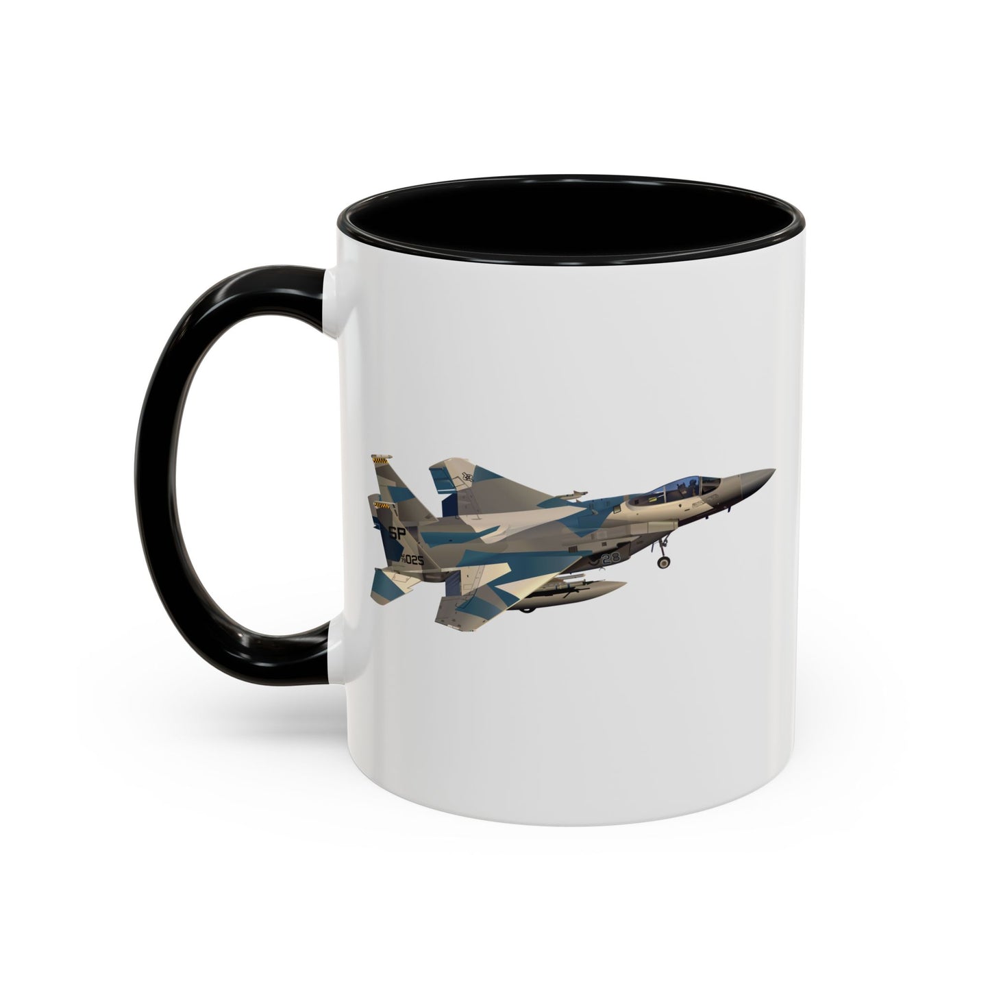 Accent Coffee Mug (11oz & 15oz) - USAF - F15 Eagle wo txt
