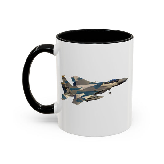 Accent Coffee Mug (11oz & 15oz) - USAF - F15 Eagle wo txt