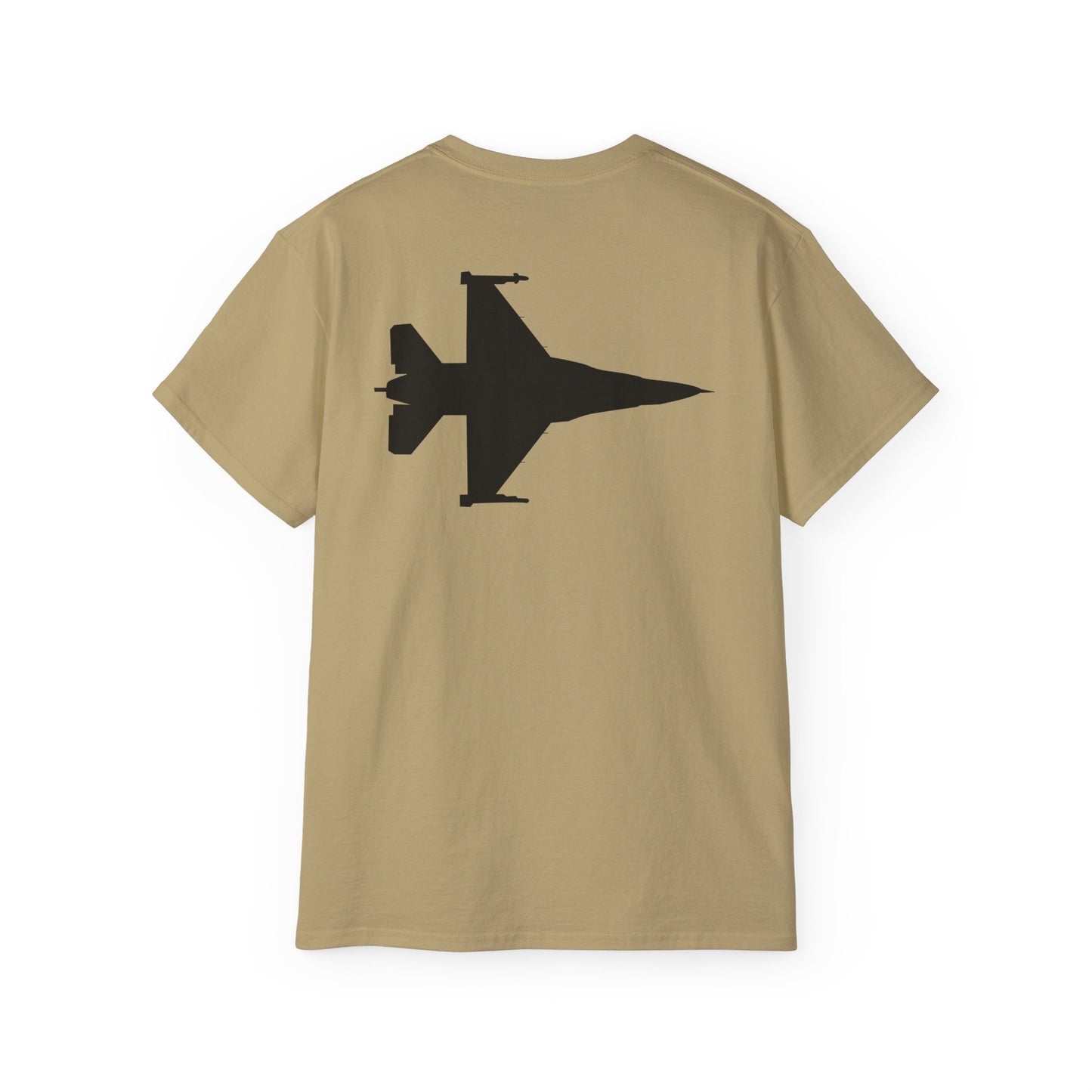Unisex Ultra Cotton Tee - Aircraft - F-16 -Top - Silhouette - wo Txt X 300
