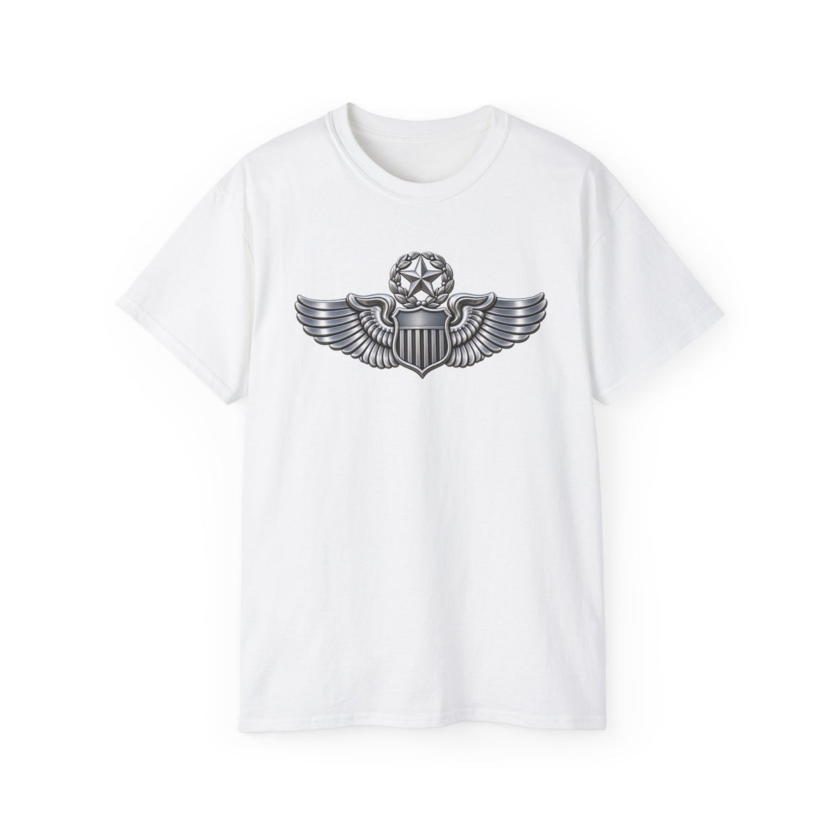 Unisex Ultra Cotton Tee - USAF - Master Pilot Badge wo txt - 3D - Enhanced