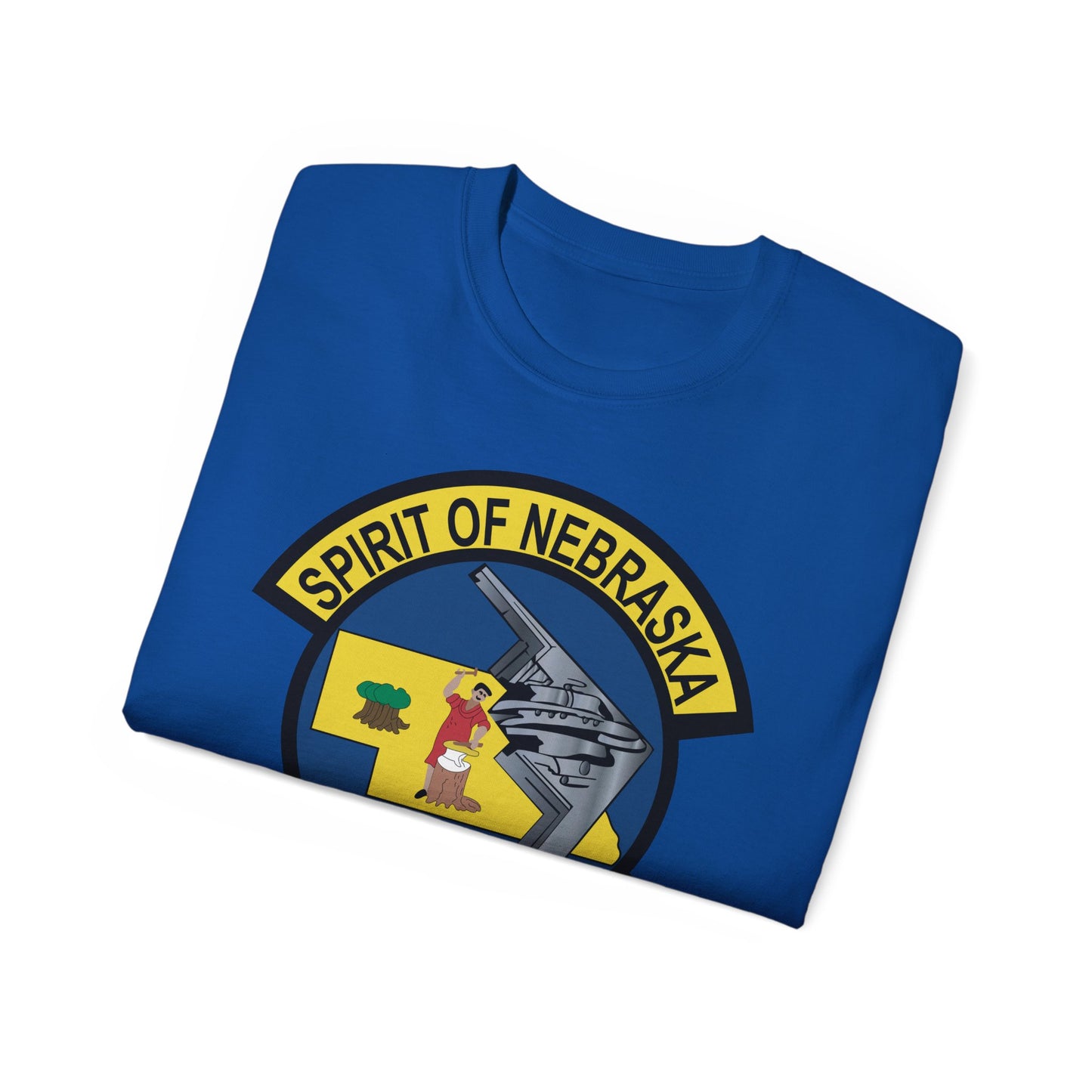 Unisex Ultra Cotton Tee - USAF - B2 - Spirit of Nebraska - Stealth Bomber wo txt X 300