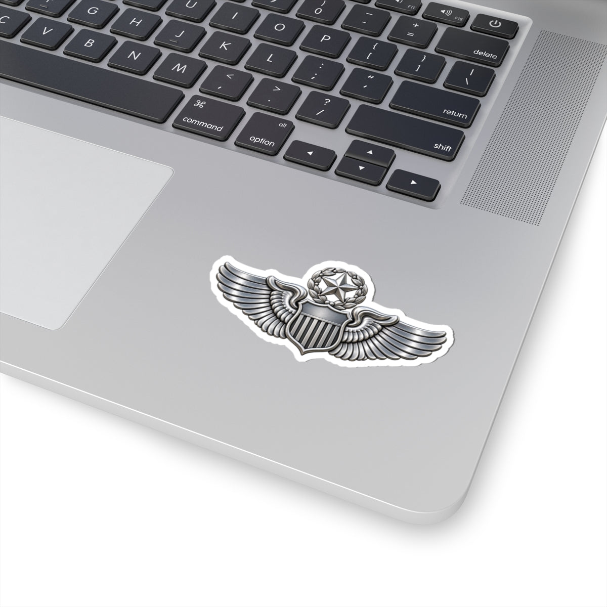 Kiss-Cut Stickers - USAF - Master Pilot Badge wo txt - 3D - Enhanced