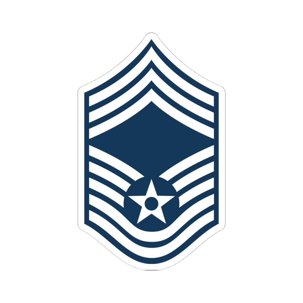 Kiss-Cut Stickers - USAF - Chief Master Sergeant (E9a) - 2020