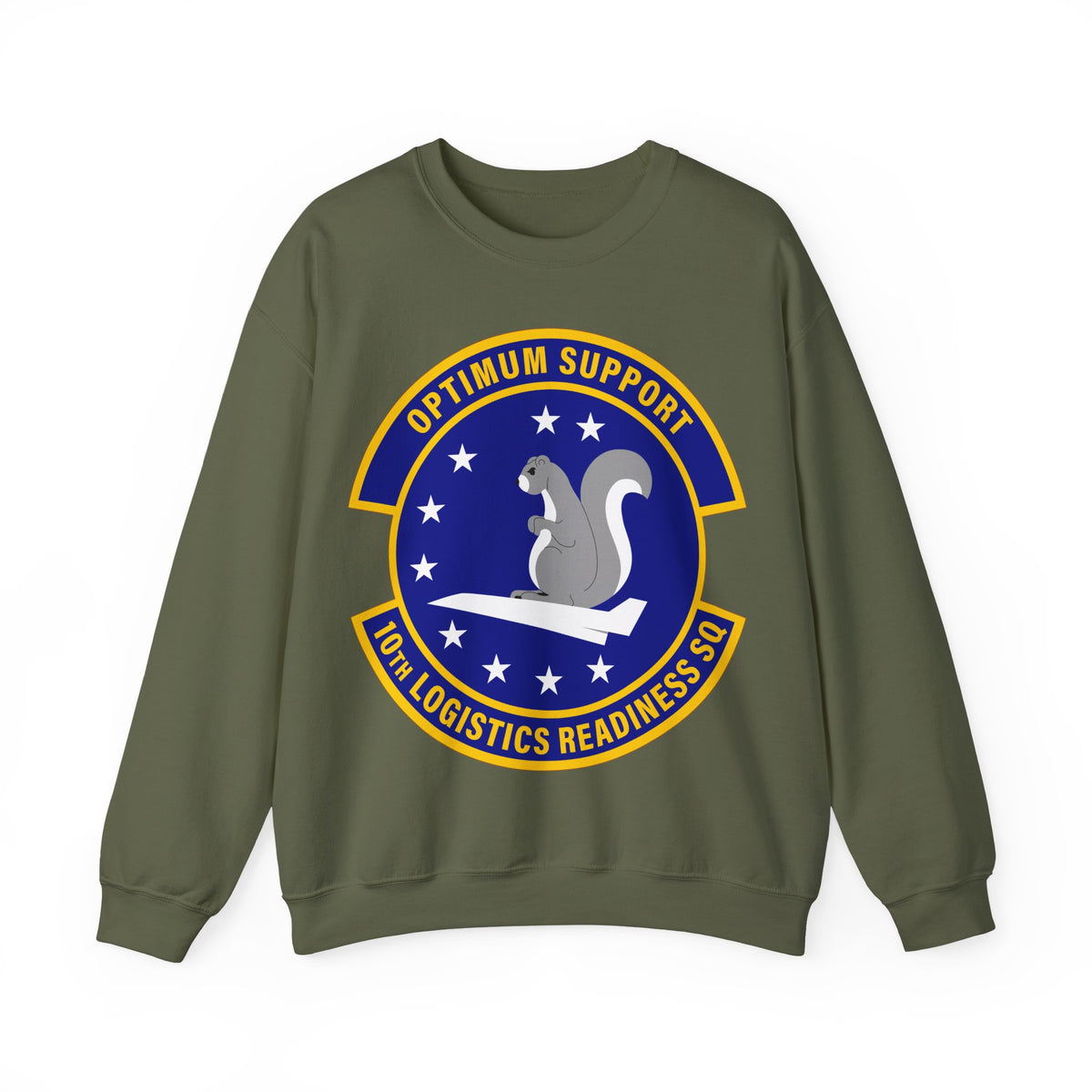 Crewneck Sweatshirt - USAF - 10th Logistics Readiness Squadron wo txt