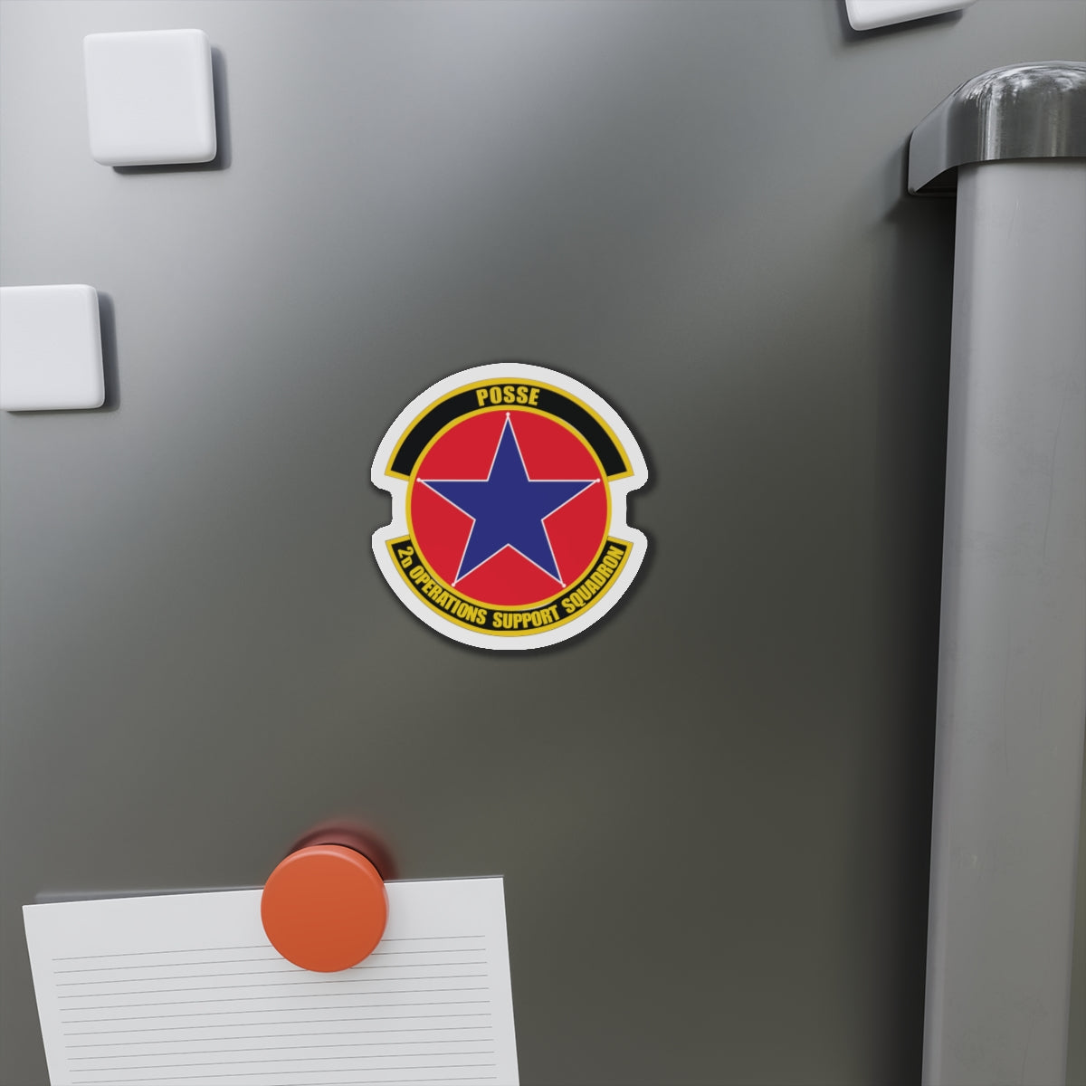 Die-Cut Magnet - USAF - 2nd Operations Support Squadron wo txt