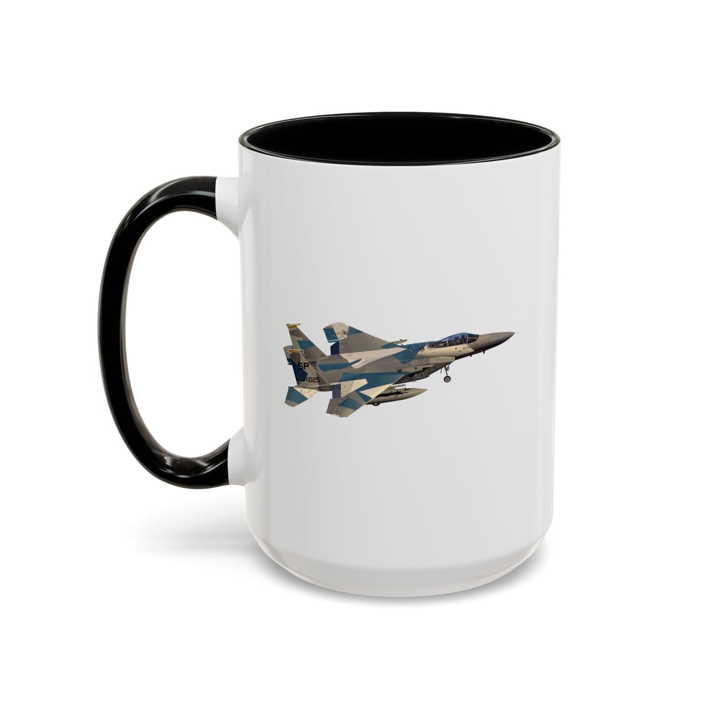 Accent Coffee Mug (11oz & 15oz) - USAF - F15 Eagle wo txt