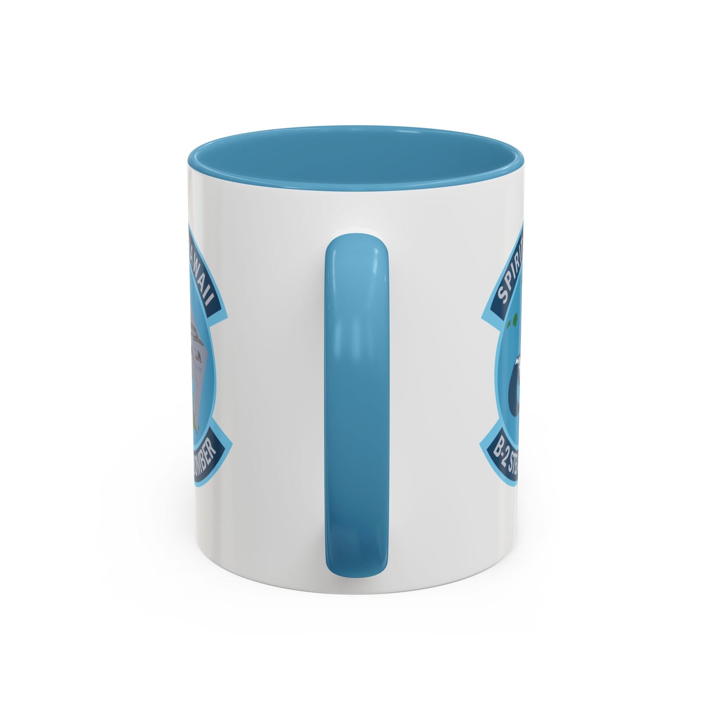 Accent Coffee Mug (11oz & 15oz) - USAF - B2 - Spirit of Hawaii - Stealth Bomber wo txt X 300