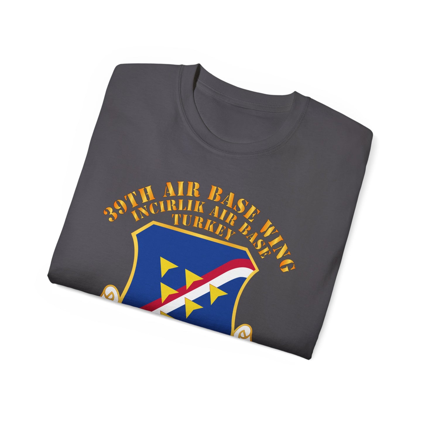 Unisex Ultra Cotton Tee - USAF - 39th Airbase Wing - 3rd AF - Incirlik Air Base - Turkey