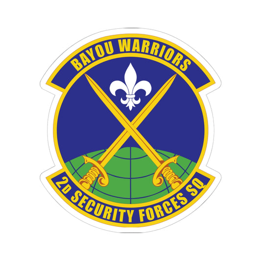 Kiss-Cut Stickers - USAF - 2nd Security Forces Squadron wo txt
