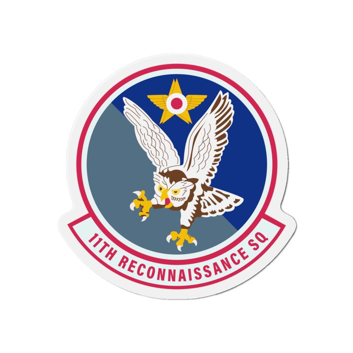 Die-Cut Magnet - USAF - 11th Attack Squadron wo txt