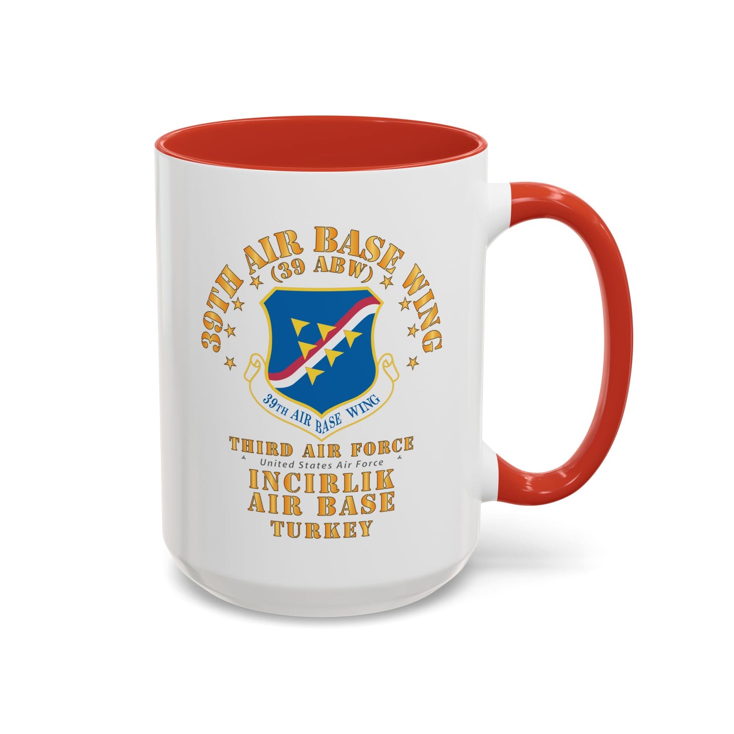 Accent Coffee Mug (11oz & 15oz) - USAF - 39th Air Base Wing - Incirlik AB X 300