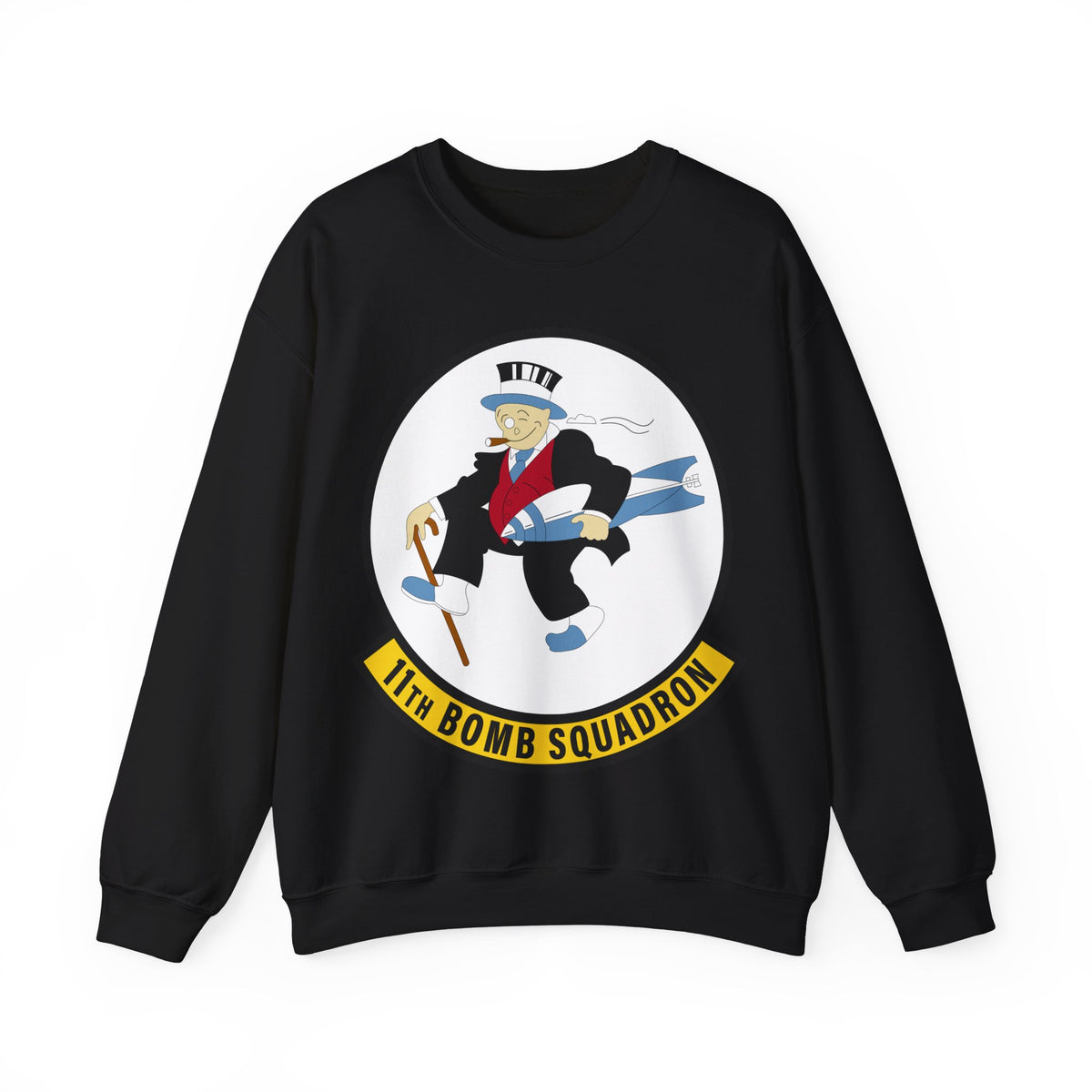 Crewneck Sweatshirt - USAF - 11th Bomb Squadron wo txt