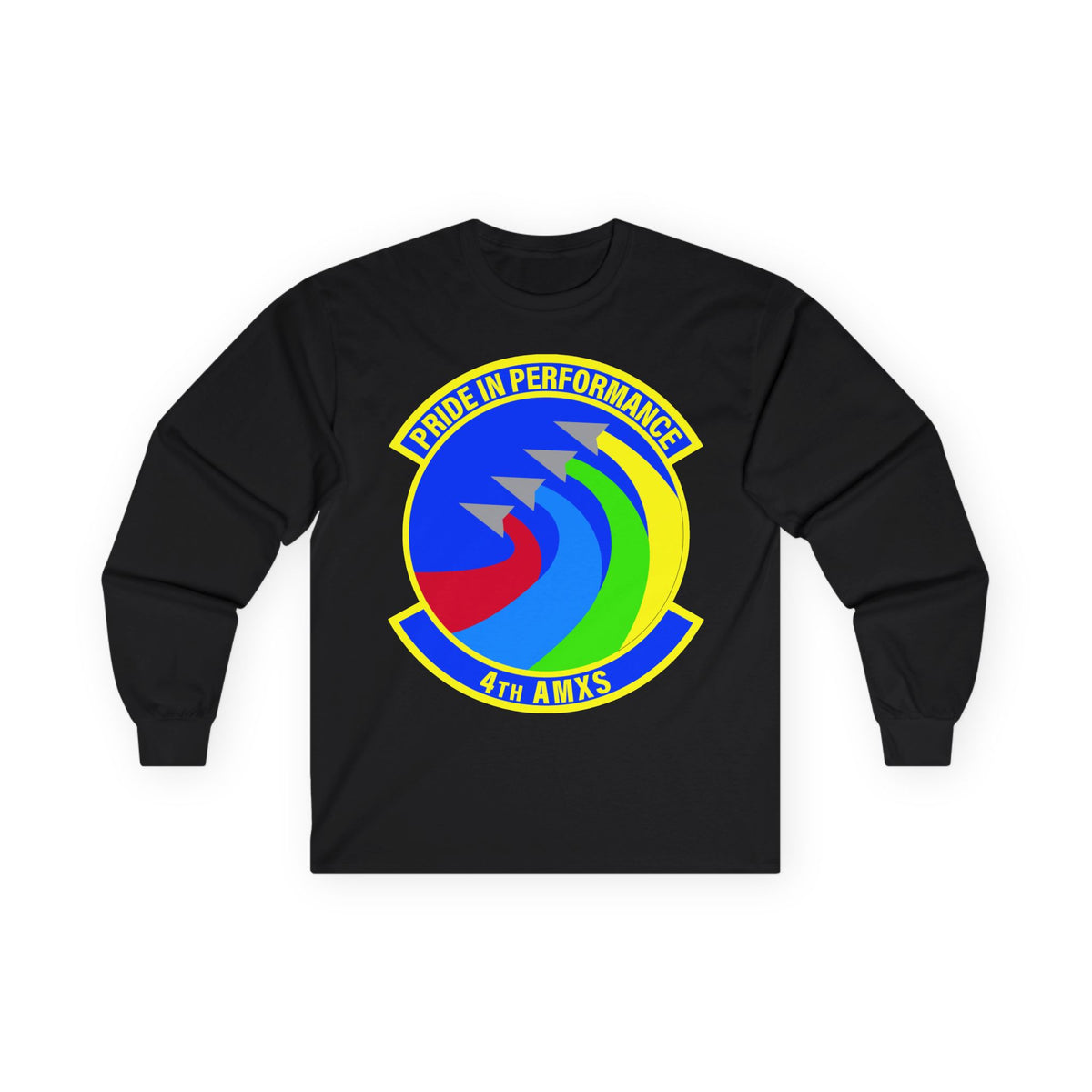 Unisex Ultra Cotton Long Sleeve Tee - USAF - 4th Aircraft Maintenance Sq wo txt