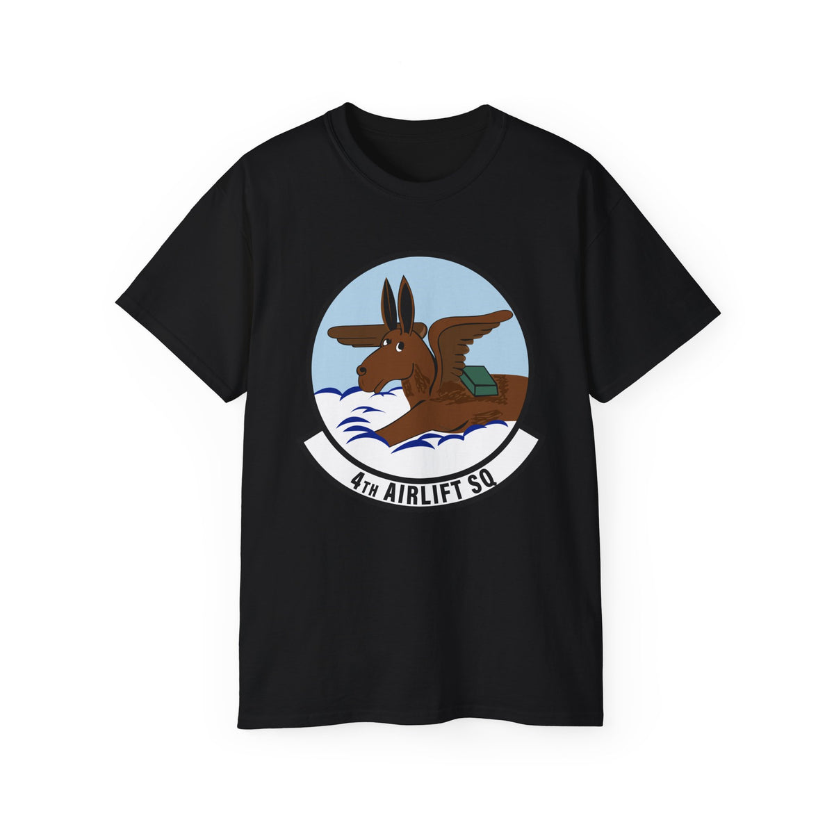 Unisex Ultra Cotton Tee - USAF - 4th Airlift Squadron wo txt X 300