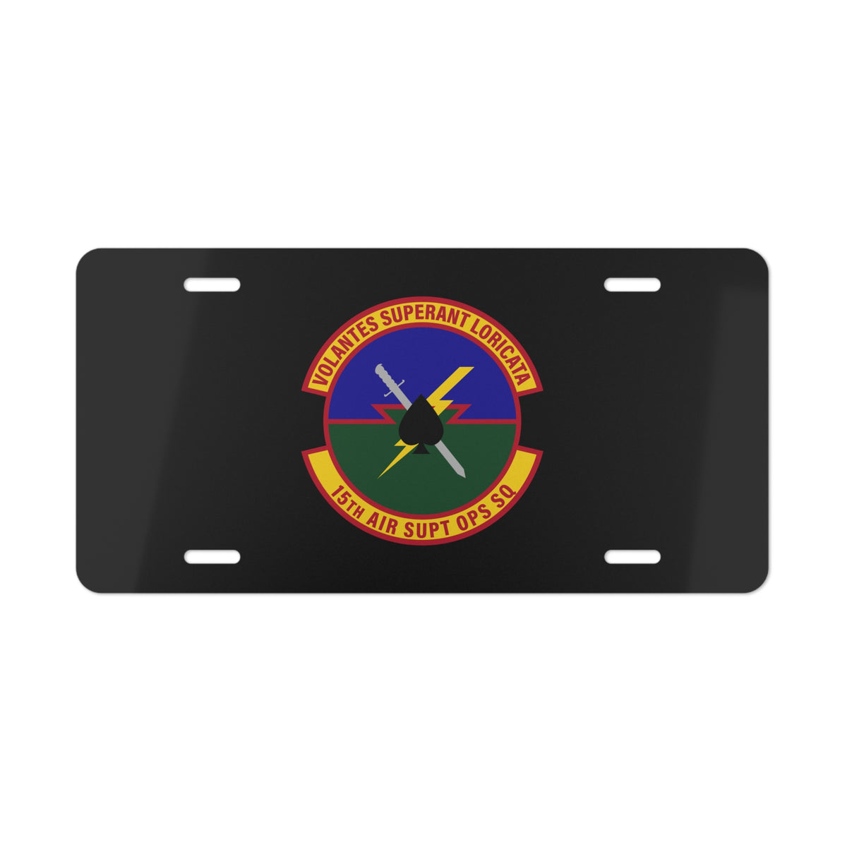License Plate - USAF - 15th Air Support Operations Squadron wo txt