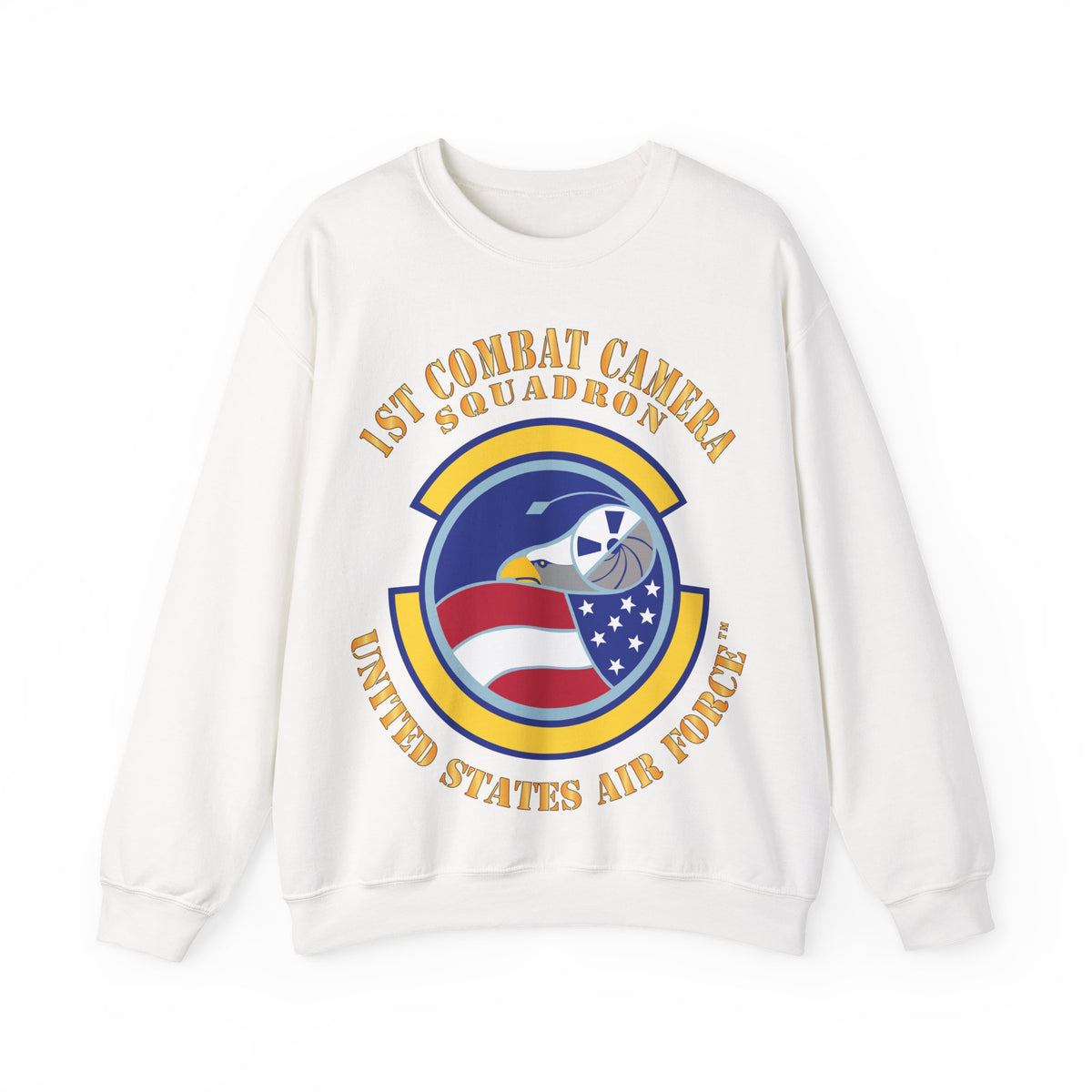 Crewneck Sweatshirt - USAF -  1st Combat Camera Squadron