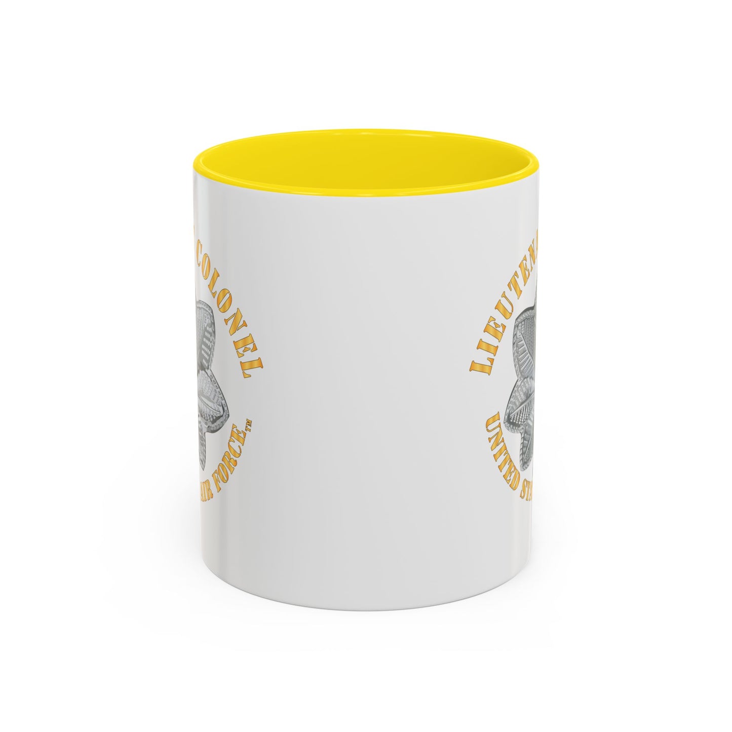 Accent Coffee Mug (11oz & 15oz) - USAF - Lieutenant Colonel - LTC - TM X 300