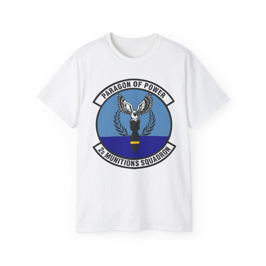 Unisex Ultra Cotton Tee -USAF - 2nd Munitions Squadron wo txt