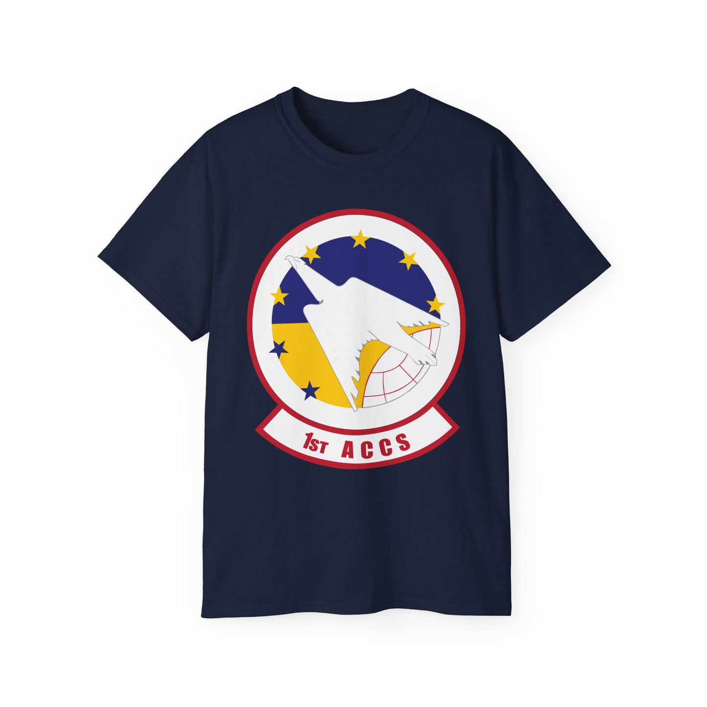 Unisex Ultra Cotton Tee - USAF - 1st Airborne Command Control Squadron (ACC) wo txt X 300