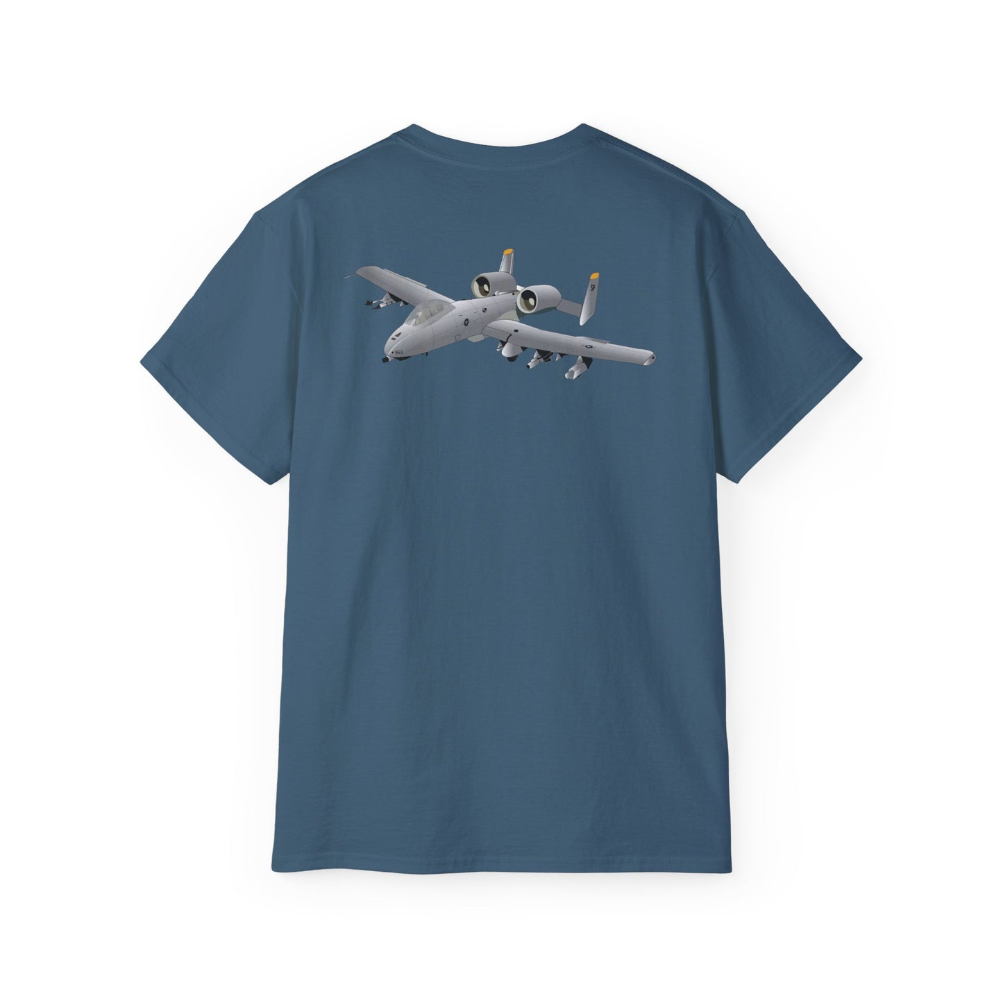 Unisex Ultra Cotton Tee - Aircraft - A10 - Front - Top - Oblique X 300