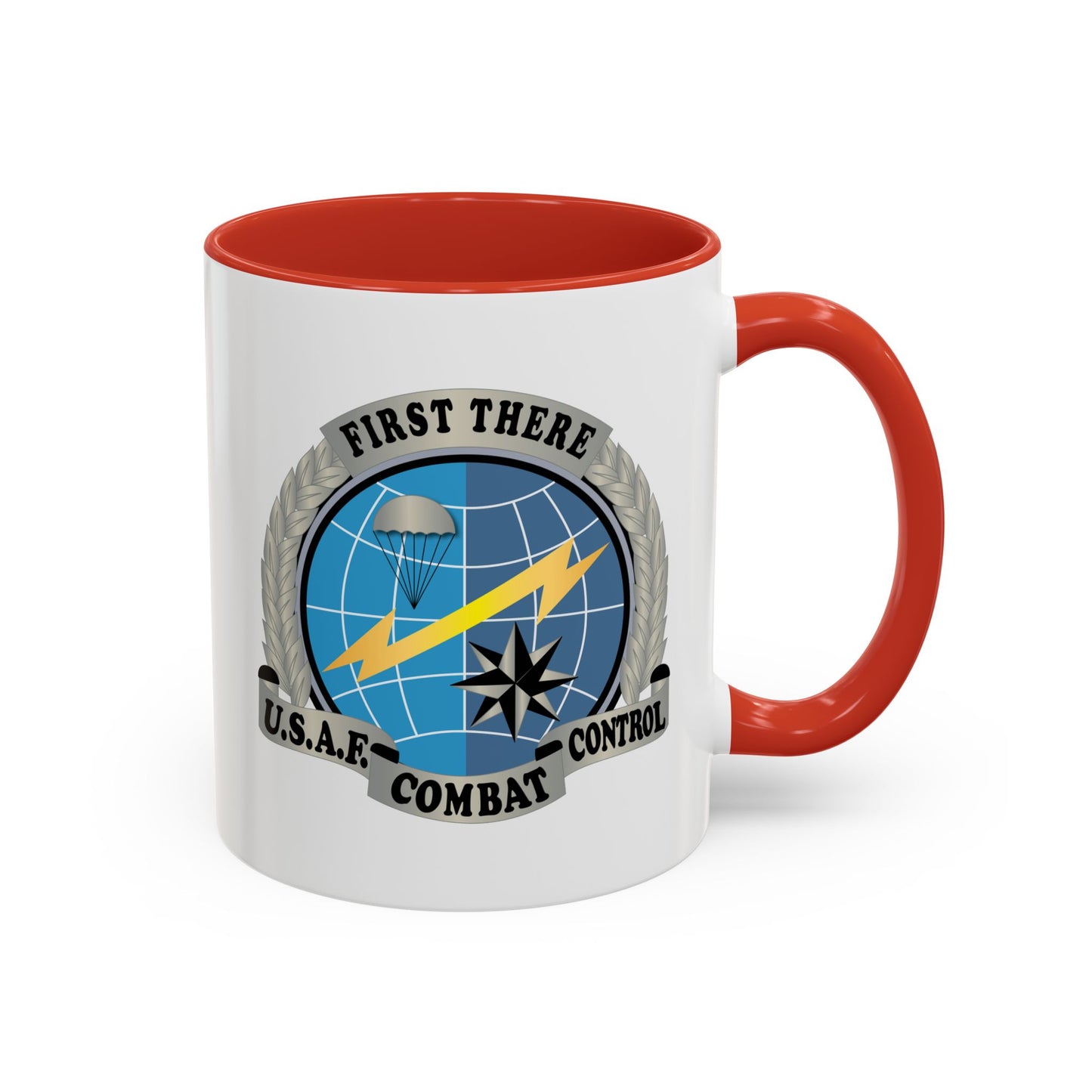 Accent Coffee Mug (11oz & 15oz) - USAF - Combat Controller Badge No Txt  X 300