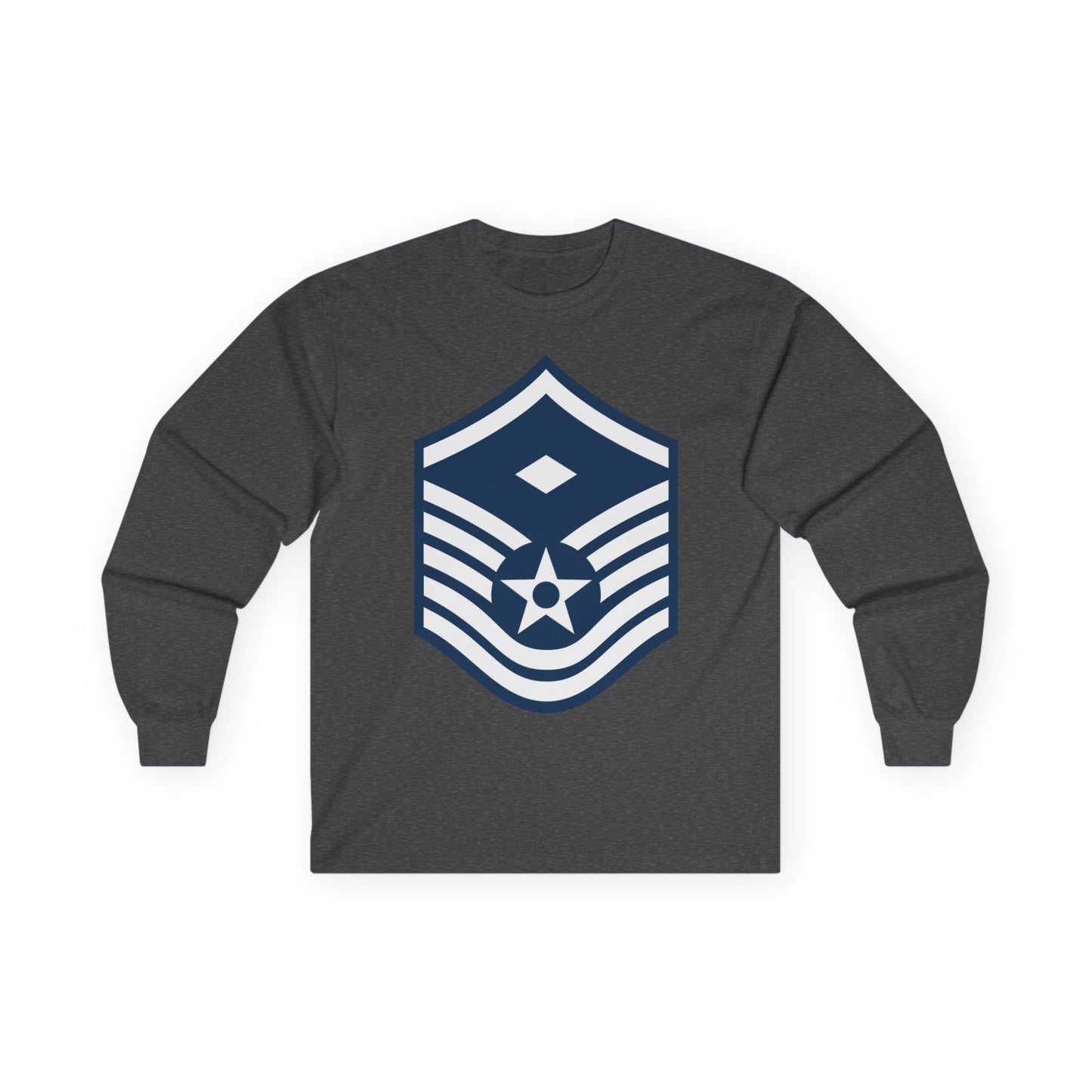 Unisex Ultra Cotton Long Sleeve Tee - USAF - First Sergeant (E7b) - 2020