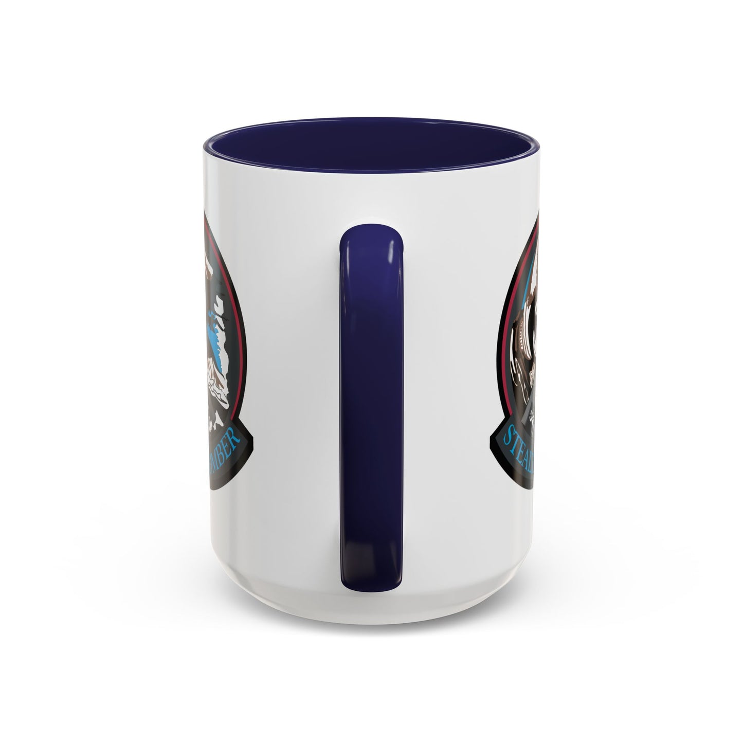 Accent Coffee Mug (11oz & 15oz) - USAF - B2 - Grim Reaper - Stealth Bomber wo txt X 300