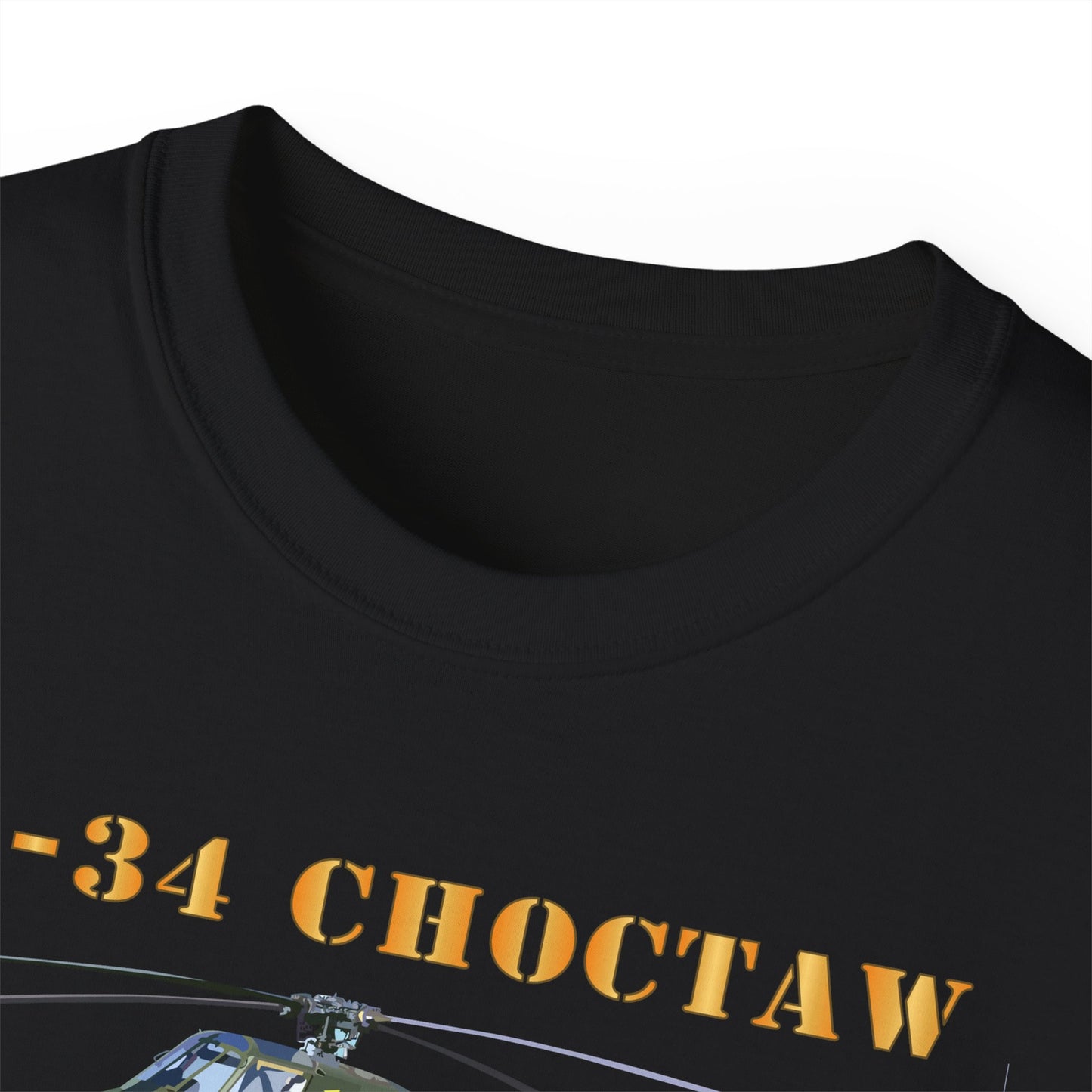 Unisex Ultra Cotton Tee - H-34 Choctaw with Txt X 300