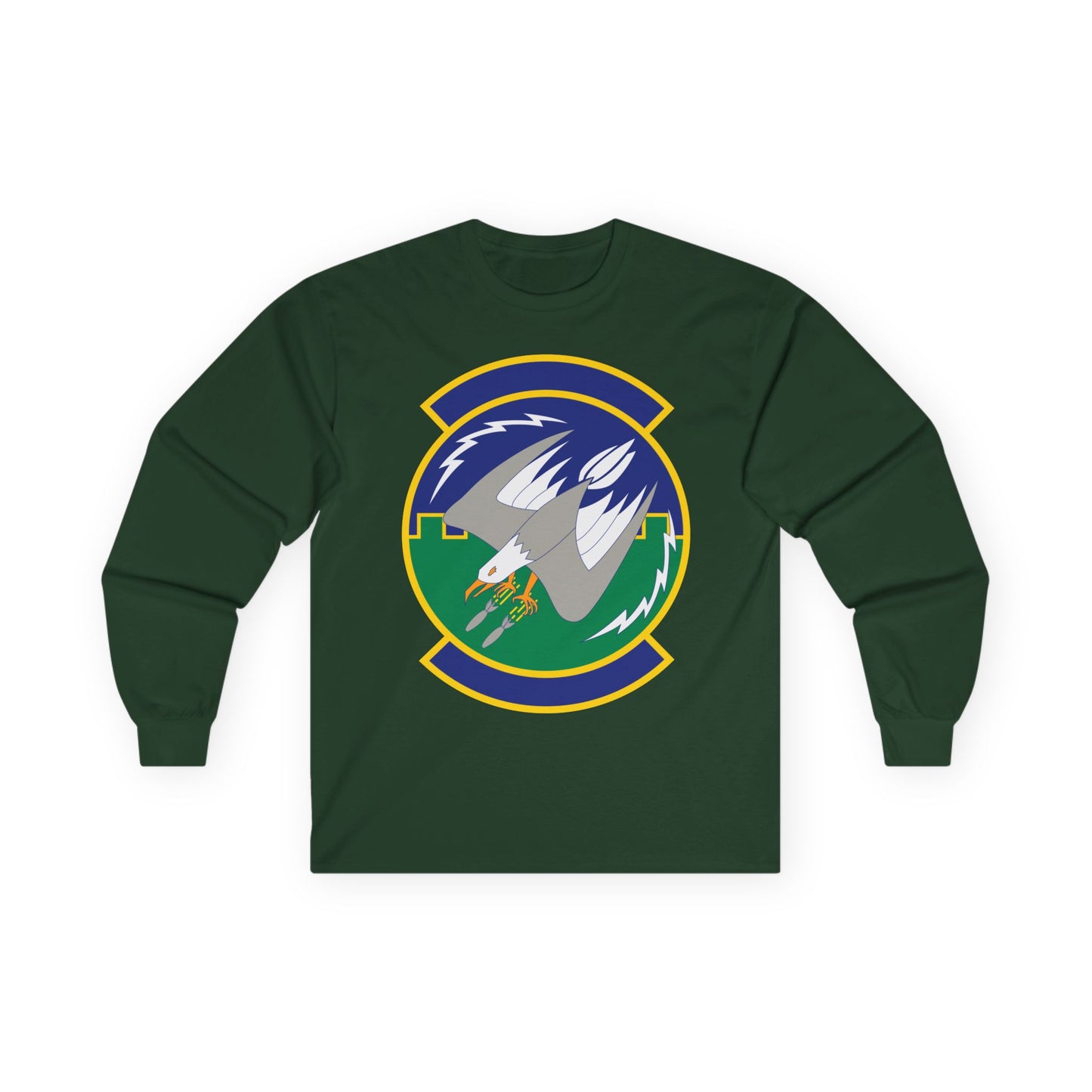 Unisex Ultra Cotton Long Sleeve Tee - USAF - 2nd Air Support Operations Squadron wo txt