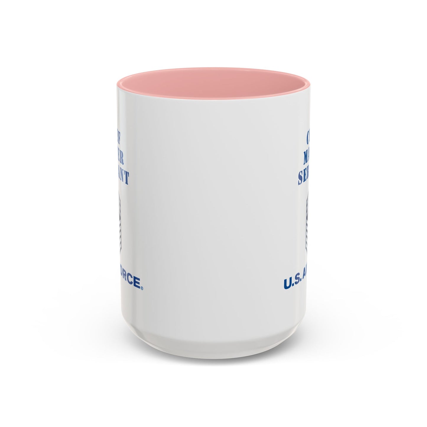 Accent Coffee Mug (11oz & 15oz) - USAF - Chief Master Sergeant (E9a) - 2020 - US Air Force w Text X 300