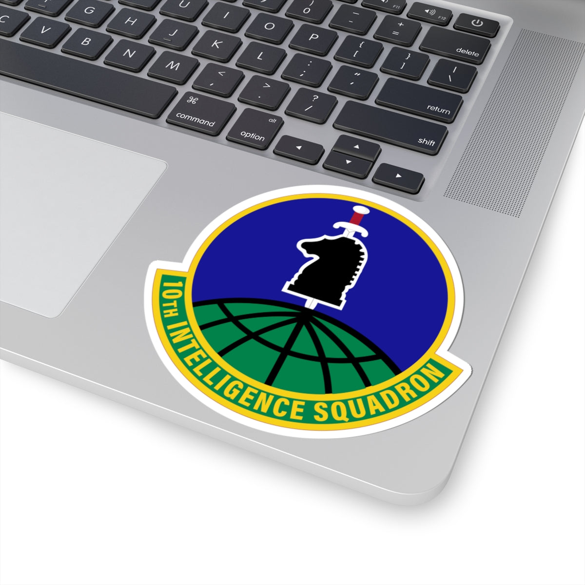 Kiss-Cut Stickers - USAF - 10th Intelligence Support Sq wo txt