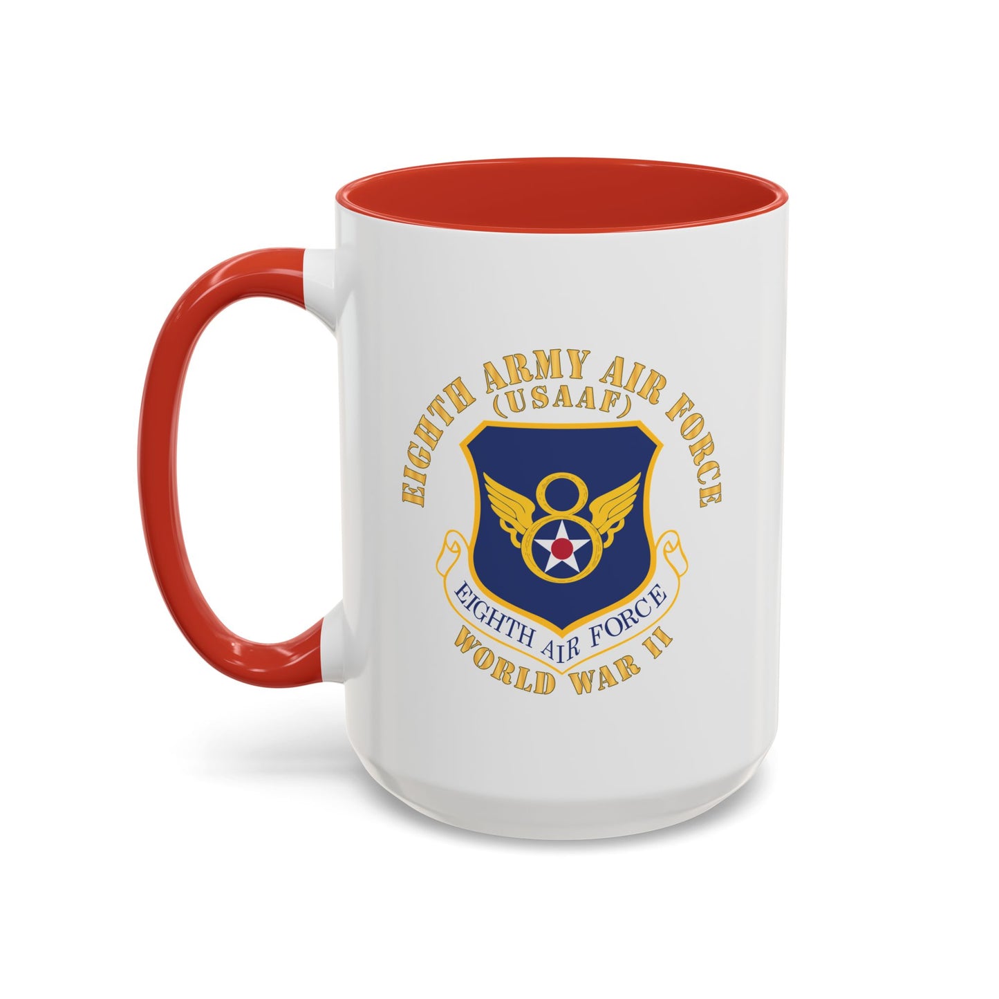 Accent Coffee Mug (11oz & 15oz) - USAF - 8th Air Force - WWII X 300