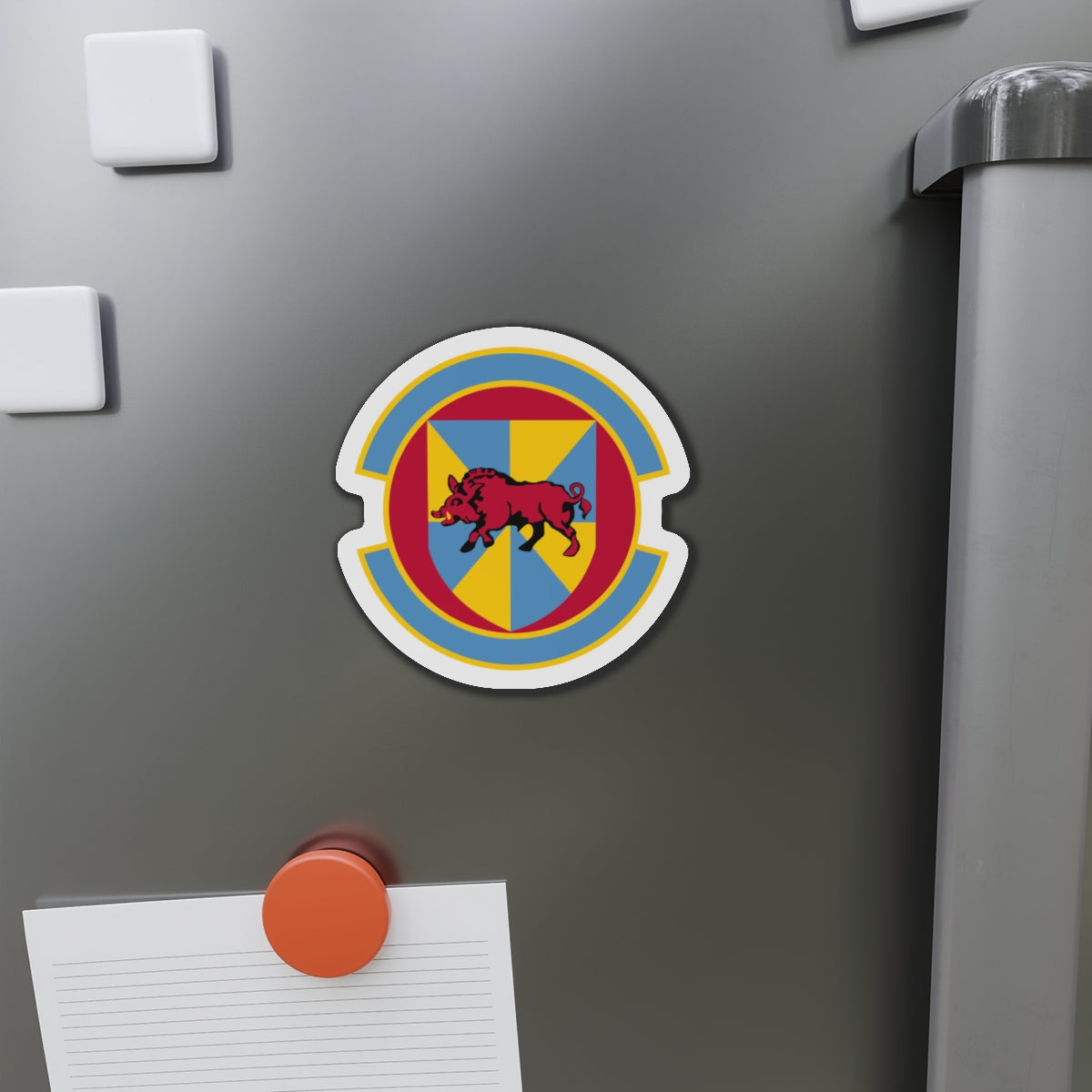 Die-Cut Magnet - USAF - 12th Force Support Squadron wo txt